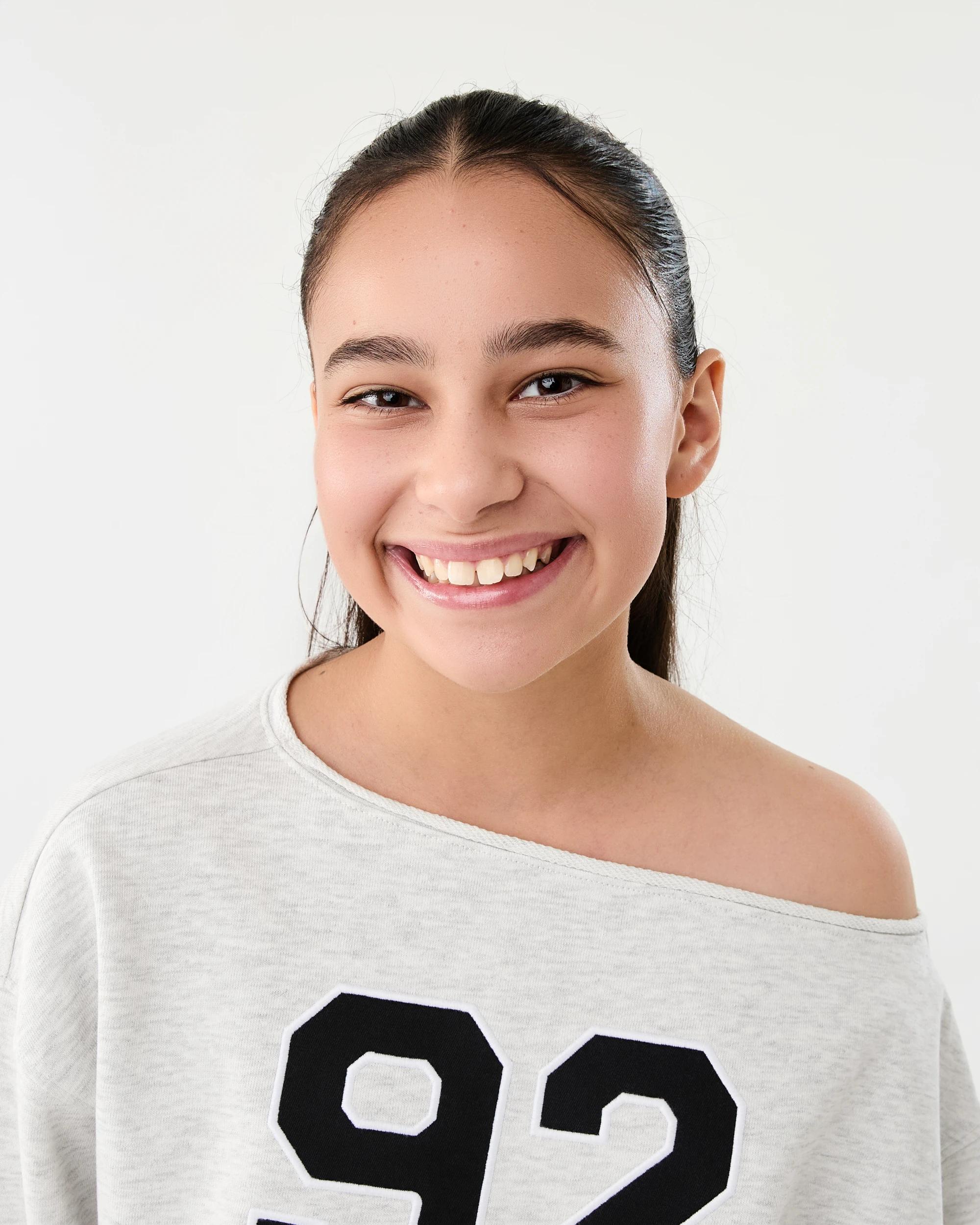 3 Off Shoulder Sweatshirt Marle 92, 3 of 8