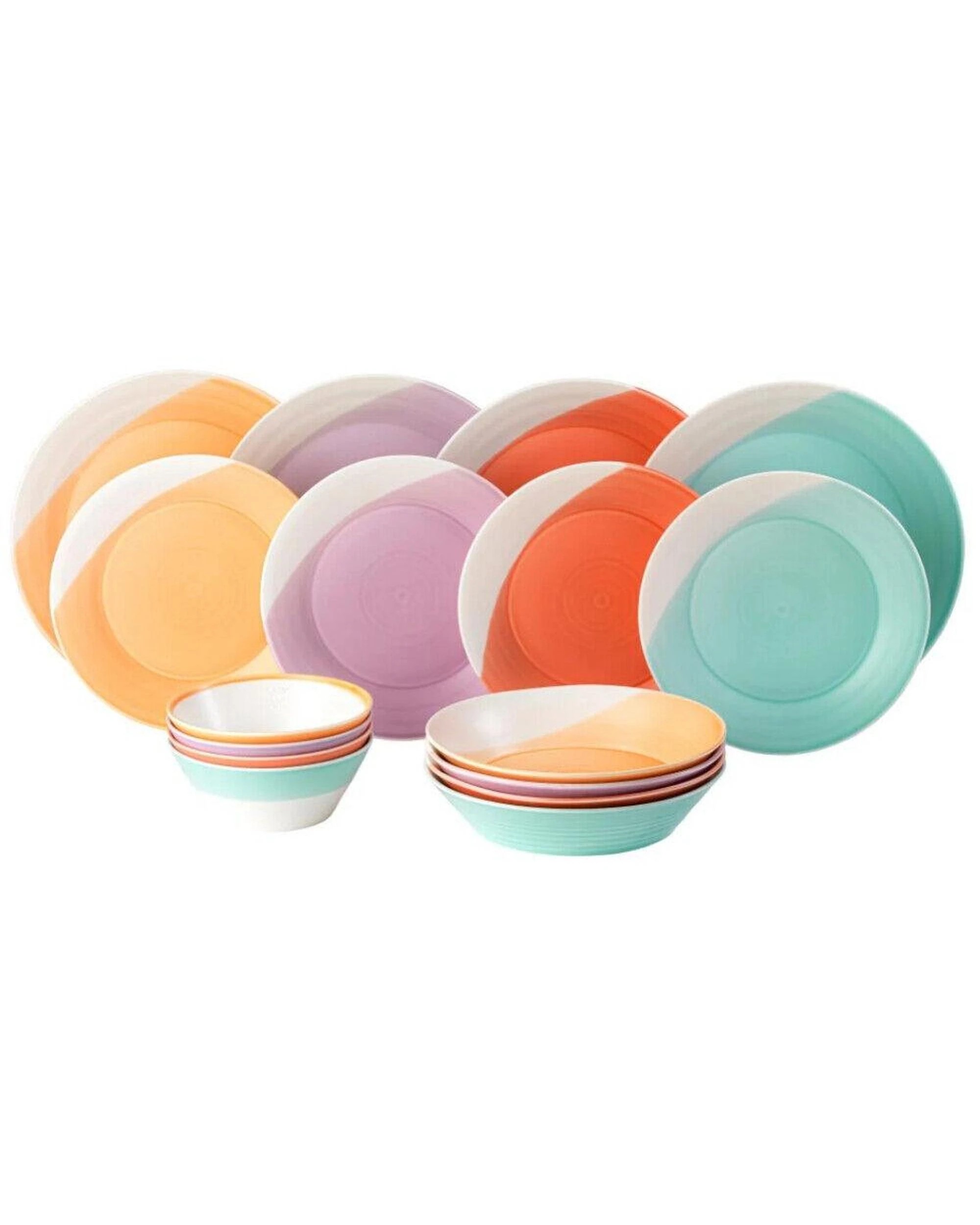 1 Royal Doulton 1815 Bright Dinner Set of 16, 1 of 5