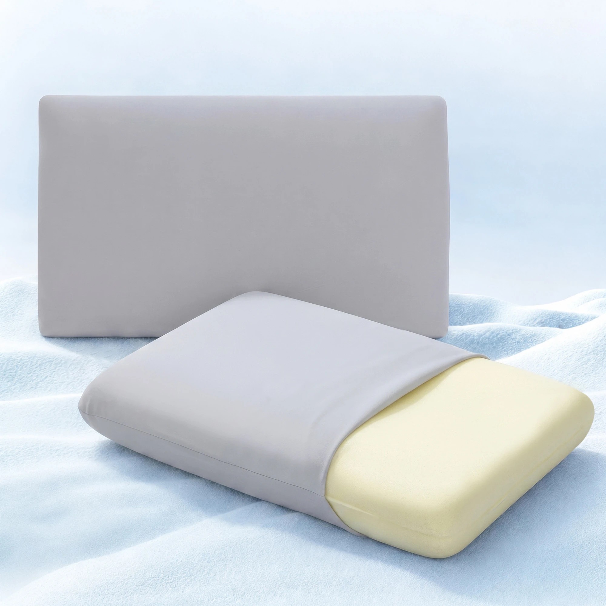 7 RoomSense Cooling Memory Foam Pillows Solid Core Bed Pillows Set of 2 - Multi, 7 of 8
