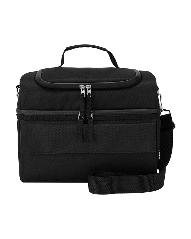 Black Insulated Large Lunch