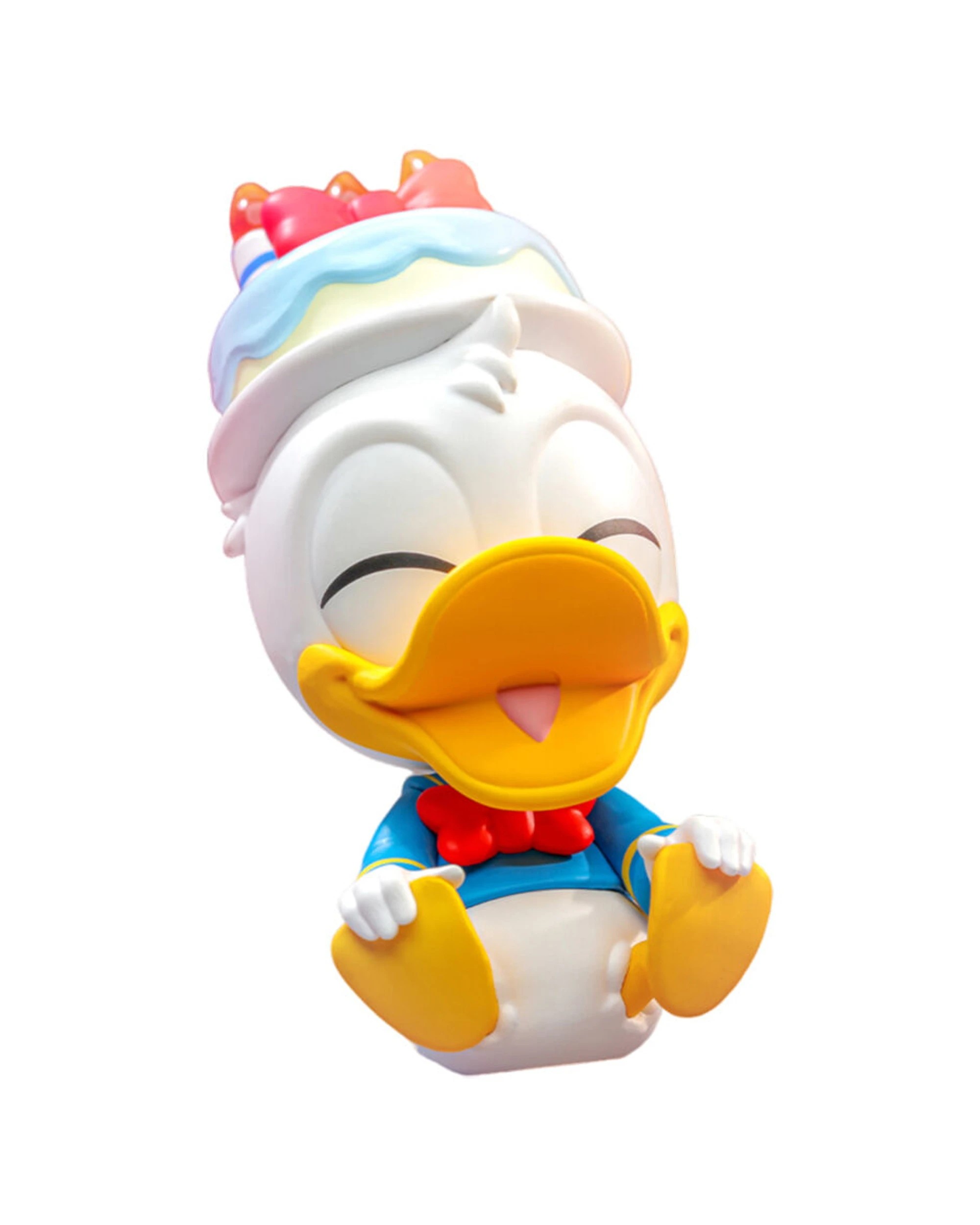 1 Donald Duck Cosbaby Laughing 90th Anniv Collectible Action Figure 11-13.5cm - Multi, 1 of 3