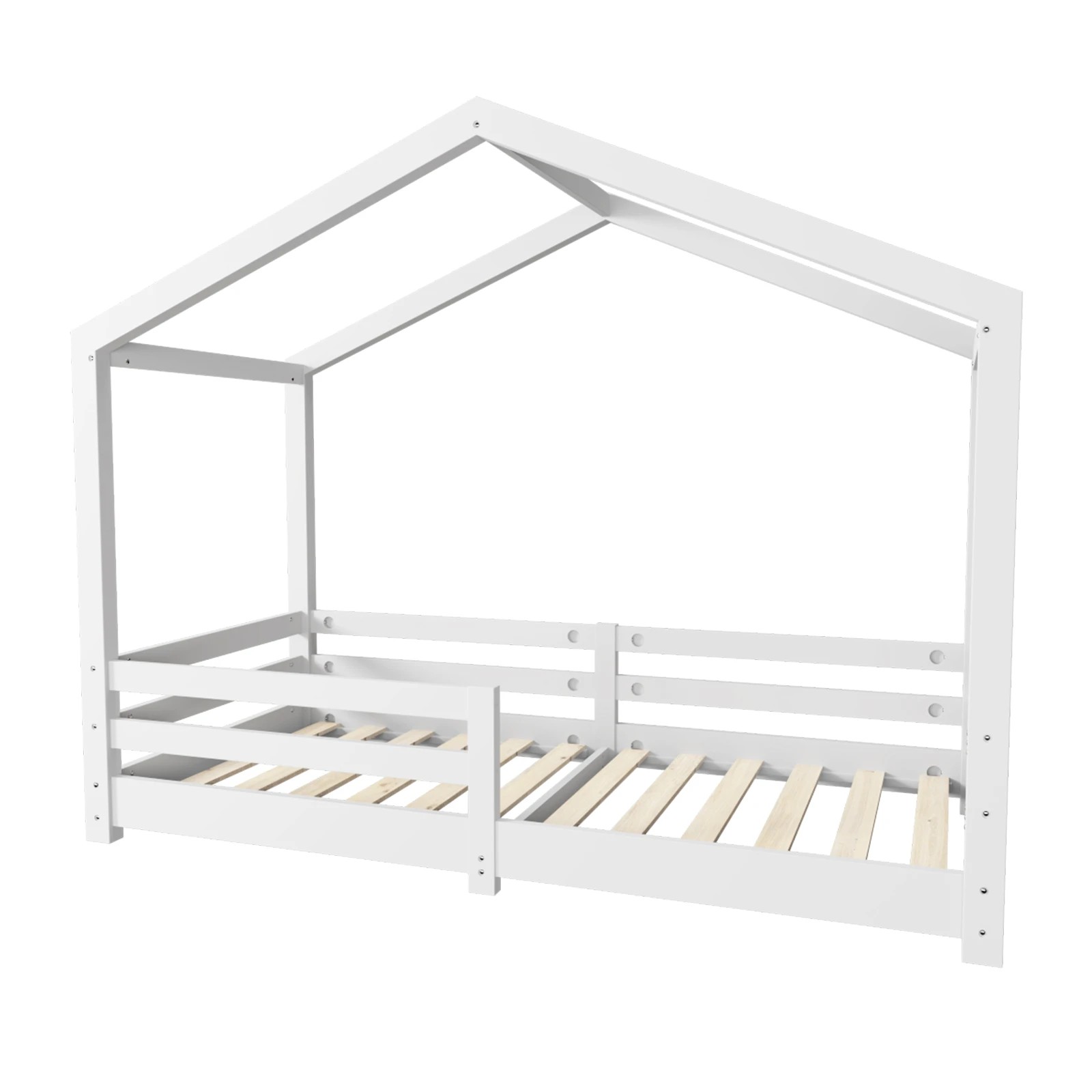 4 Ausway Single Size Bed Frame Wooden For Bedroom, 4 of 4