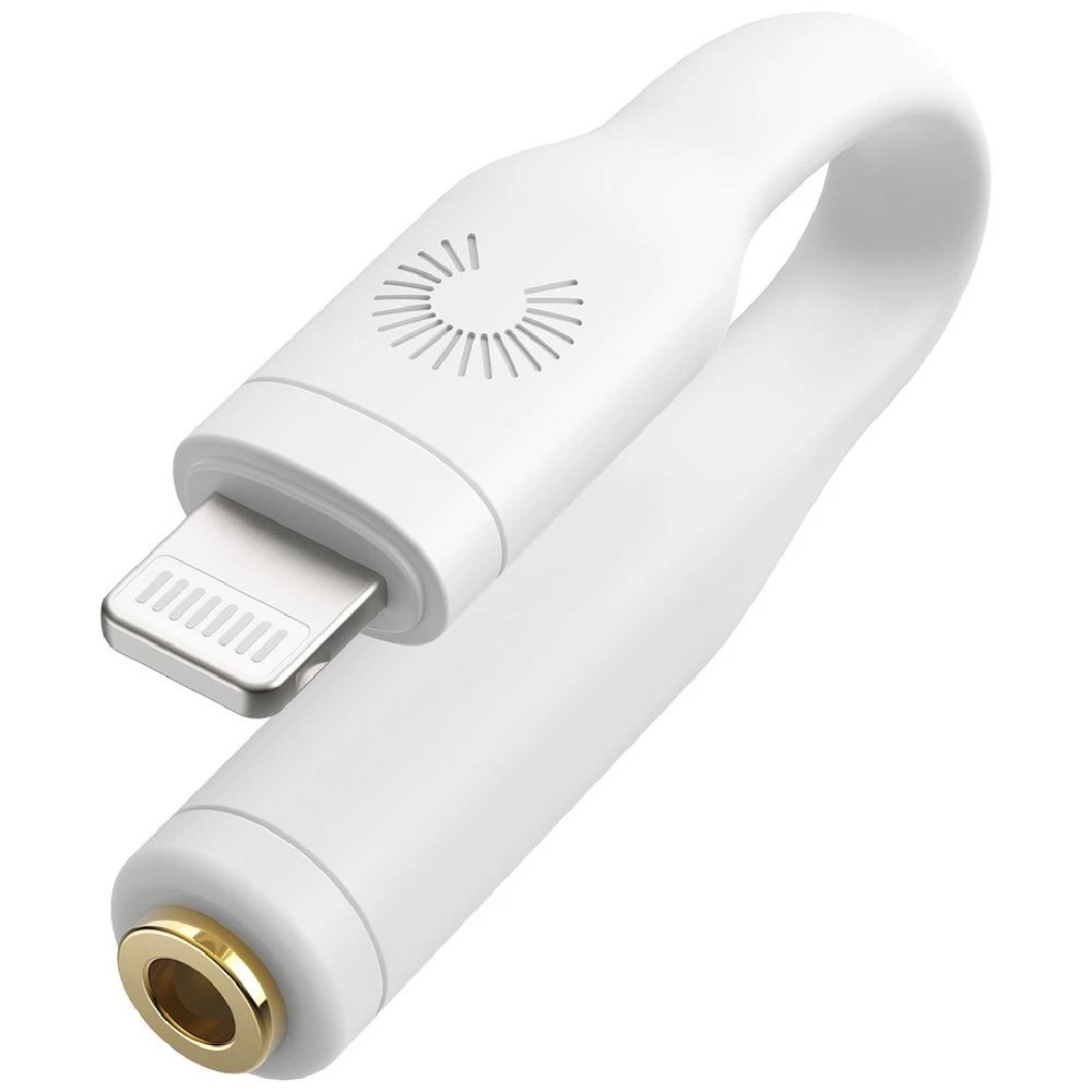 1 Comsol Silicone Lightning to 3.5mm Audio Adapter 10cm, 1 of 6