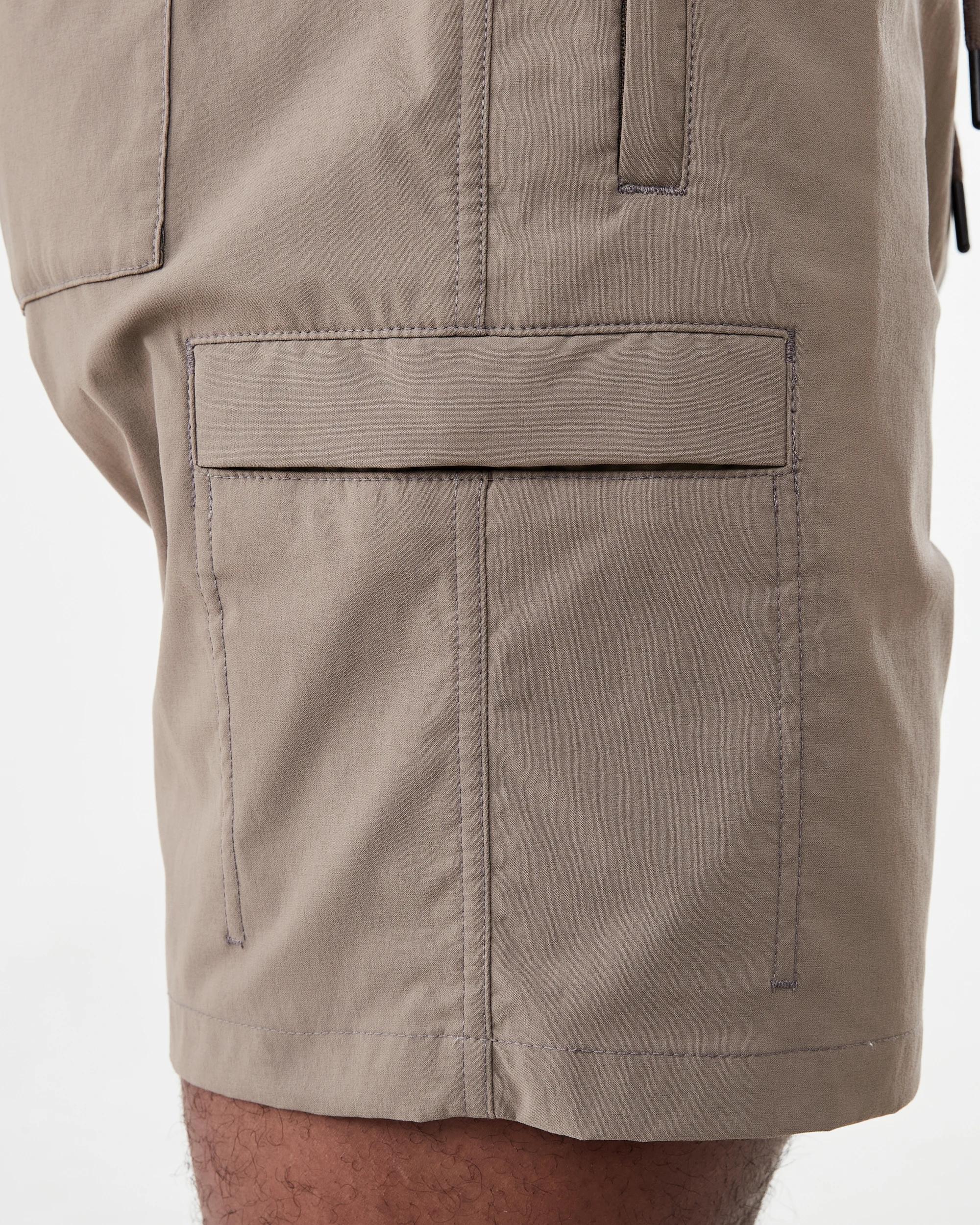7 Active Mens Everyday Cargo Shorts Brn Phenix, 7 of 8