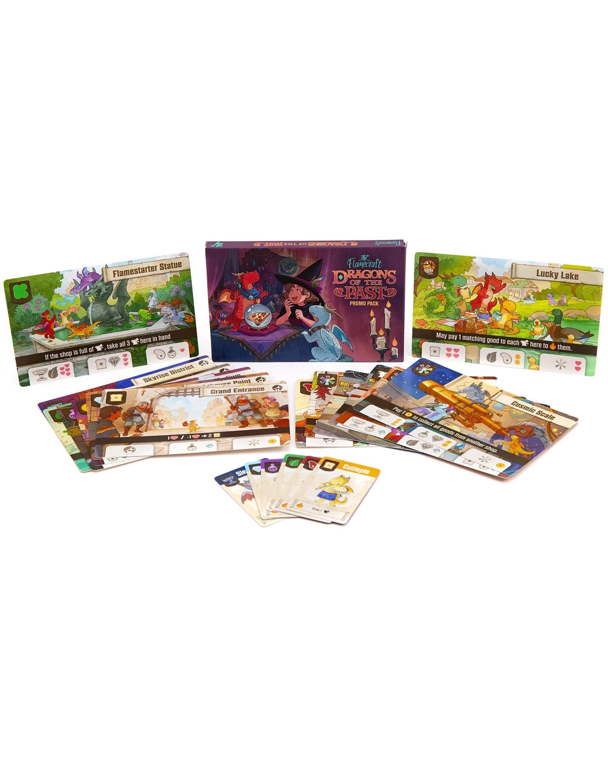 2 Flamecraft Dragons of the Past Promo Pack Expansion Board Game, 2 of 3