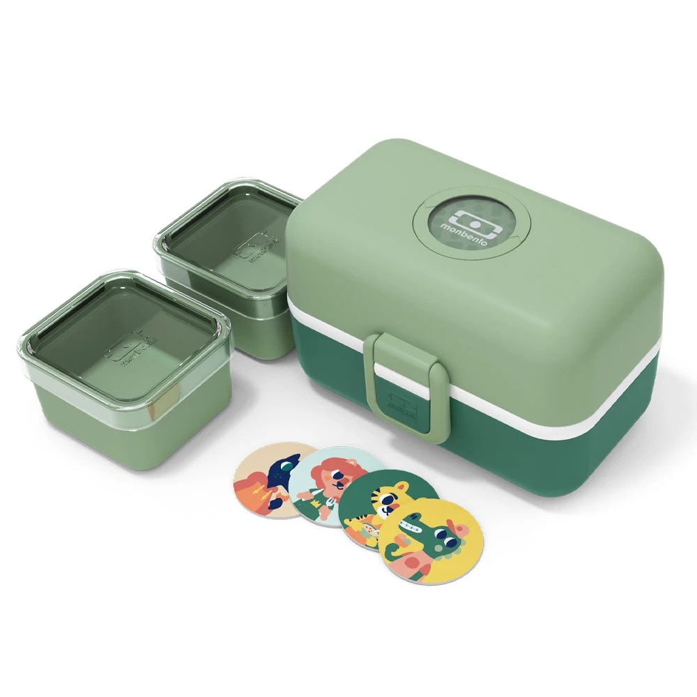 5 Monbento Mb Tresor Kids Bento Box - Green, 5 of 5