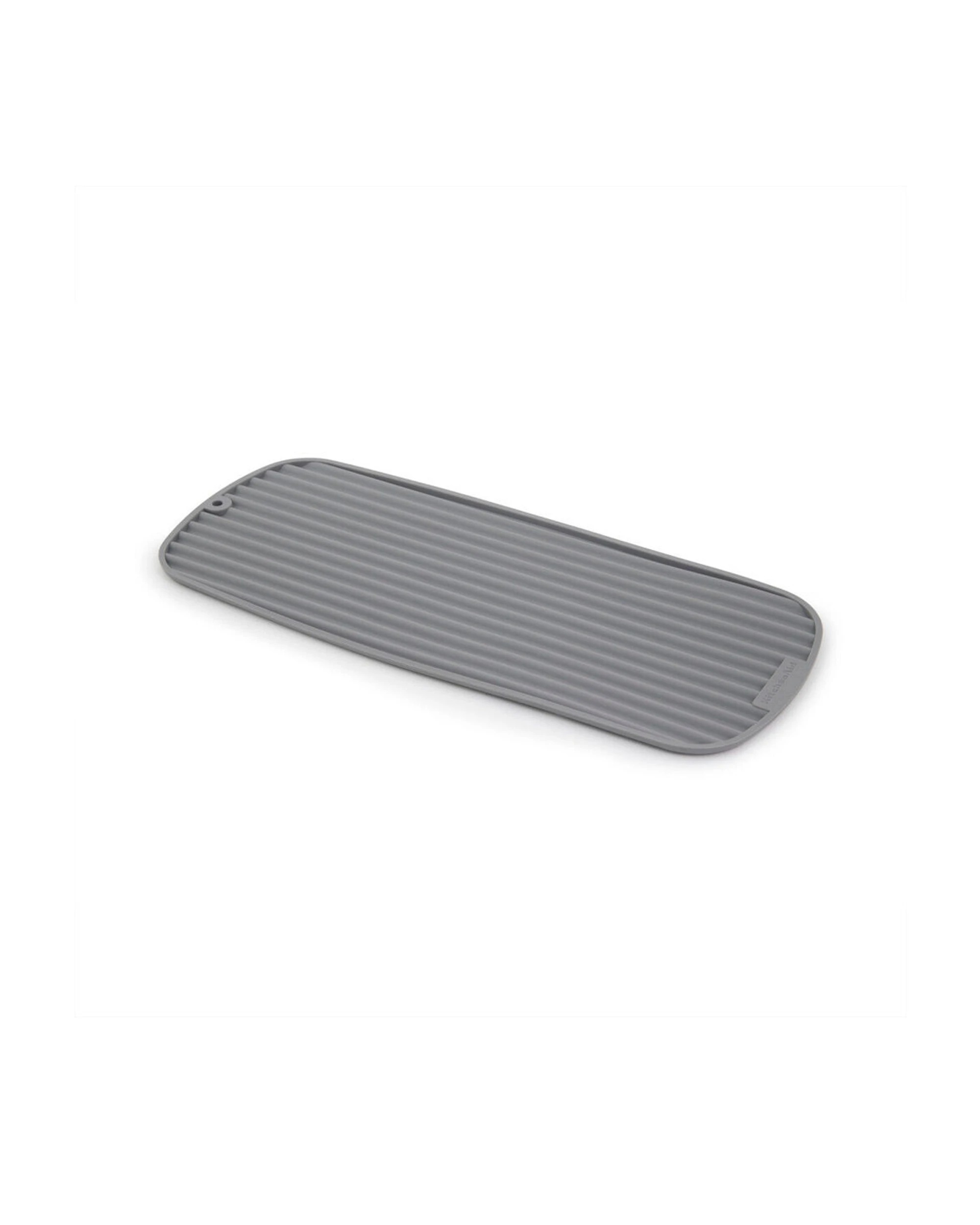 5 KitchenAid Plastic Dish Drying Mat Pad 2PK Slim Raised Ribbed Non-Slip - Grey, 5 of 6