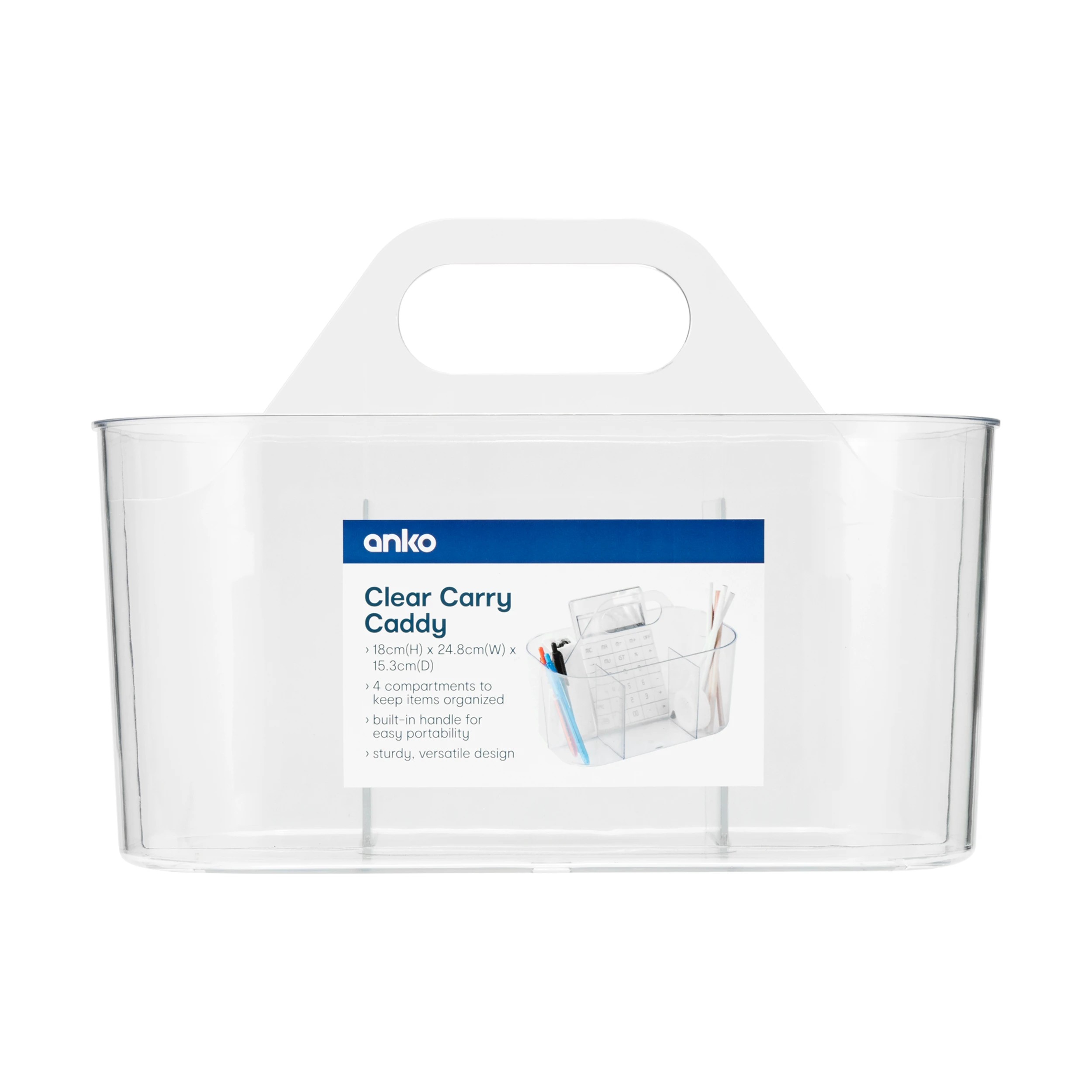 6 Clear Carry Caddy, 6 of 6