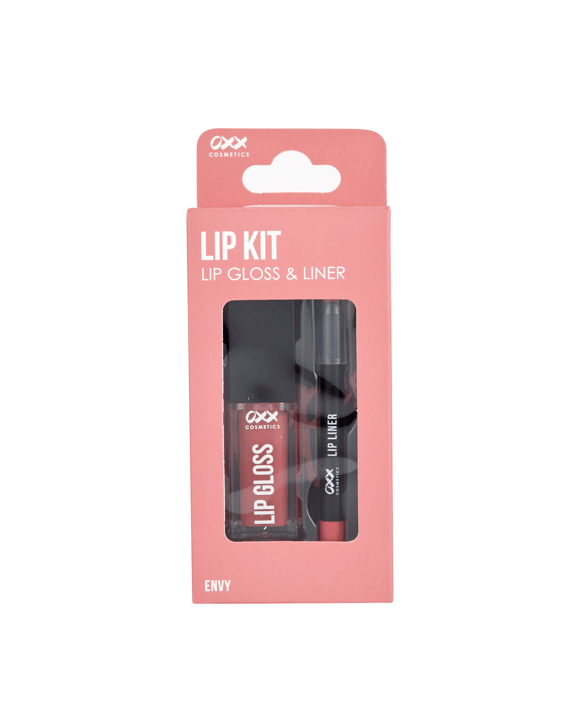 OXX Cosmetics 2 Piece Lip Kit - Envy