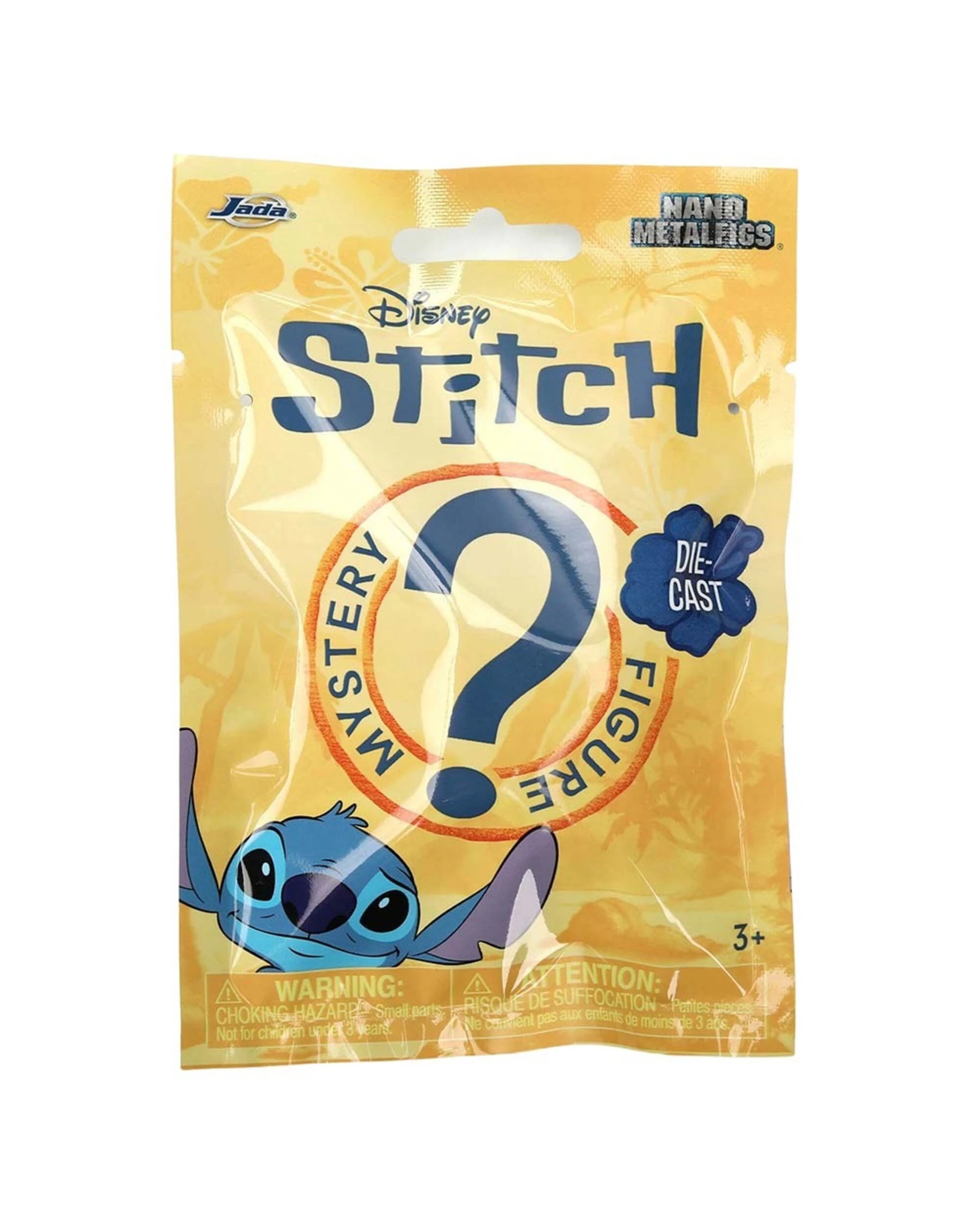 1 Disney - Lilo & Stitch - Stitch Die Cast Nano MetalFigs Blind Bag (Single Bag), 1 of 1