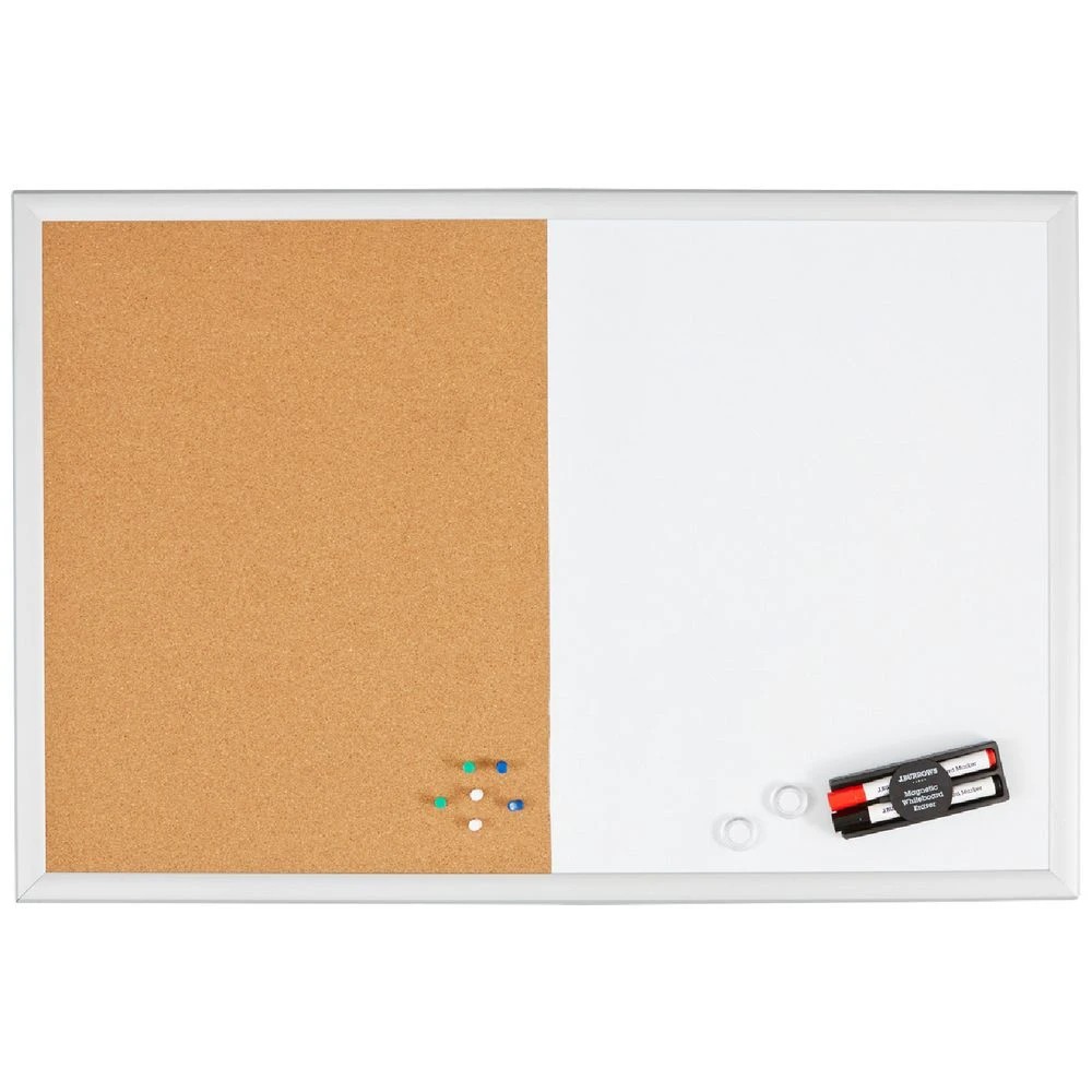 1 J.Burrows Aluminium Frame Combination Board 900 x 600mm, 1 of 3