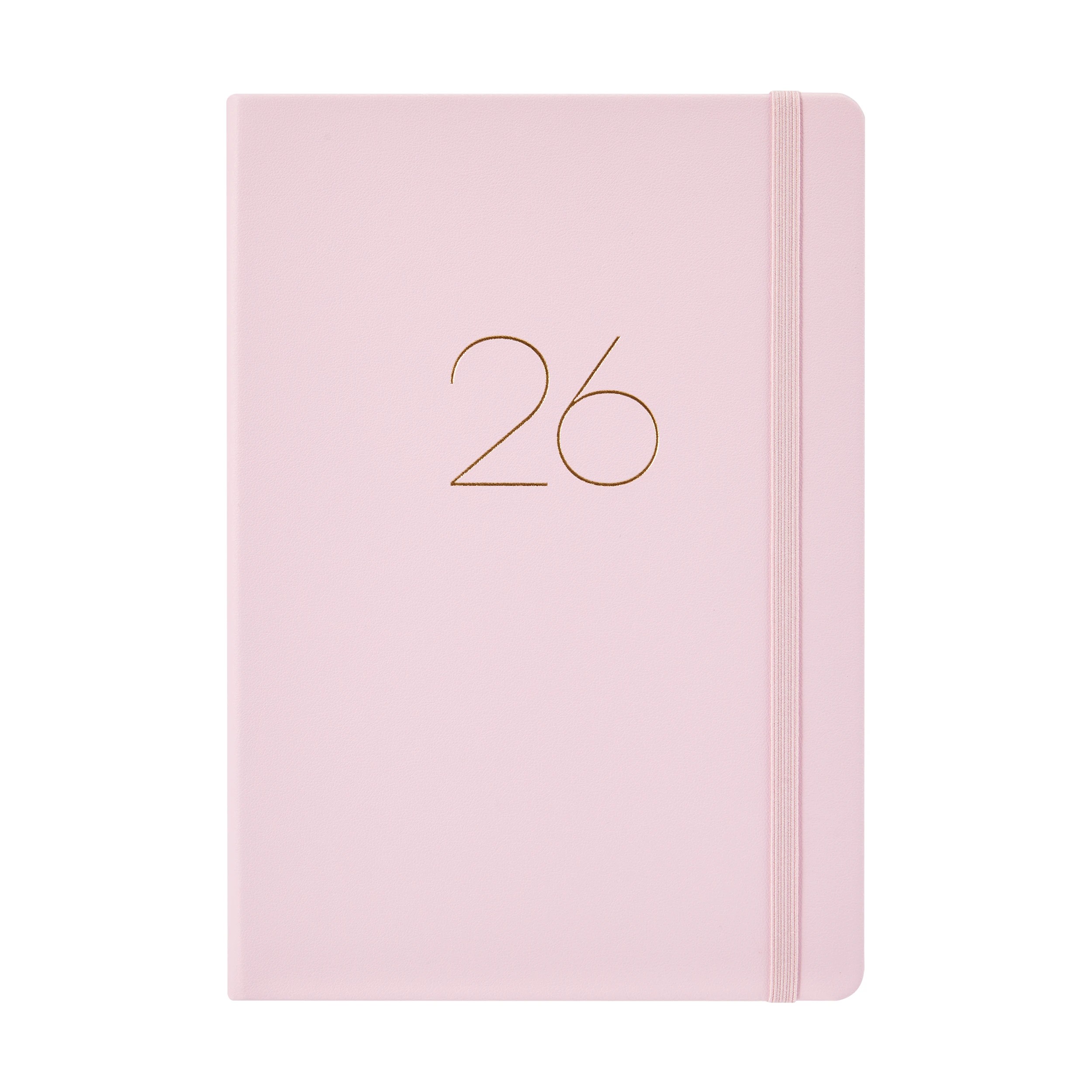 1 2026 Weekly Diary - Pink, 1 of 8