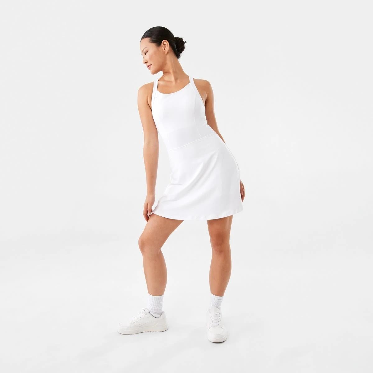 2 Active Womens Tennis Dress White, 2 of 9