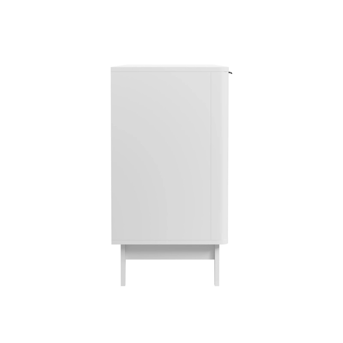 8 Oikiture Buffet Sideboard Cabinet 4 Doors
 - White, 8 of 10