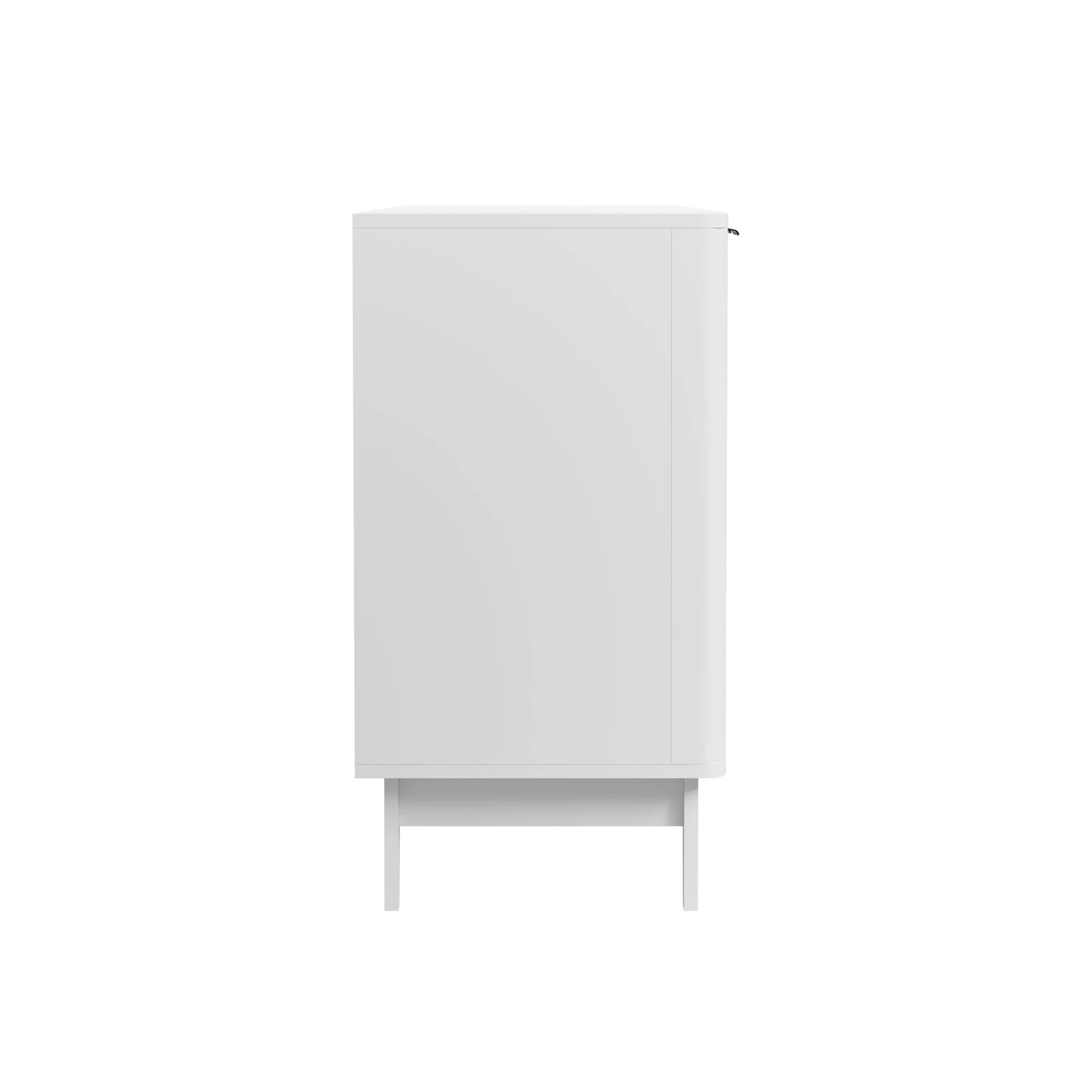 8 Oikiture Buffet Sideboard Cabinet 4 Doors
 - White, 8 of 10