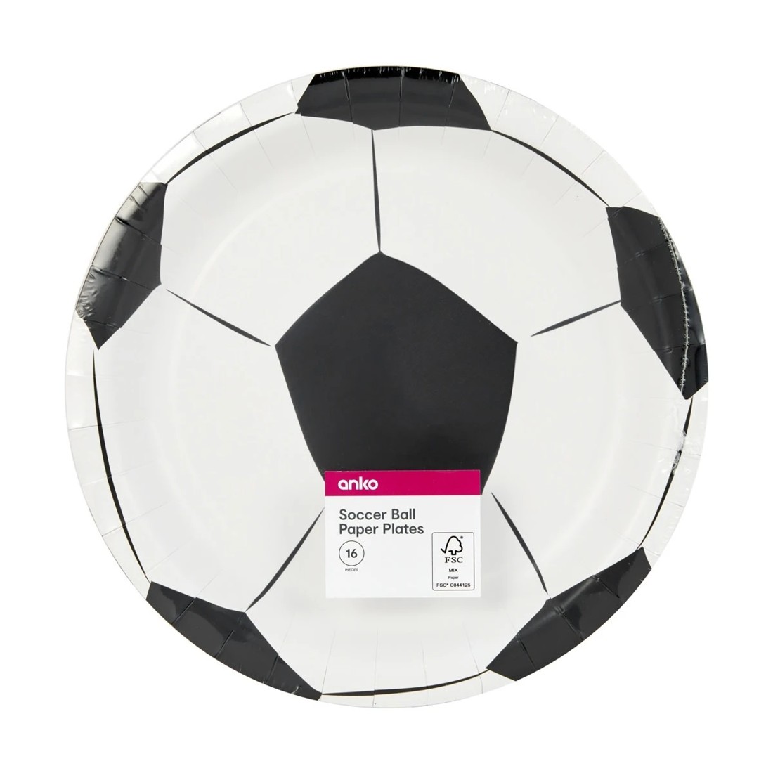 5 16 Piece Soccer Ball Paper Plates, 5 of 5