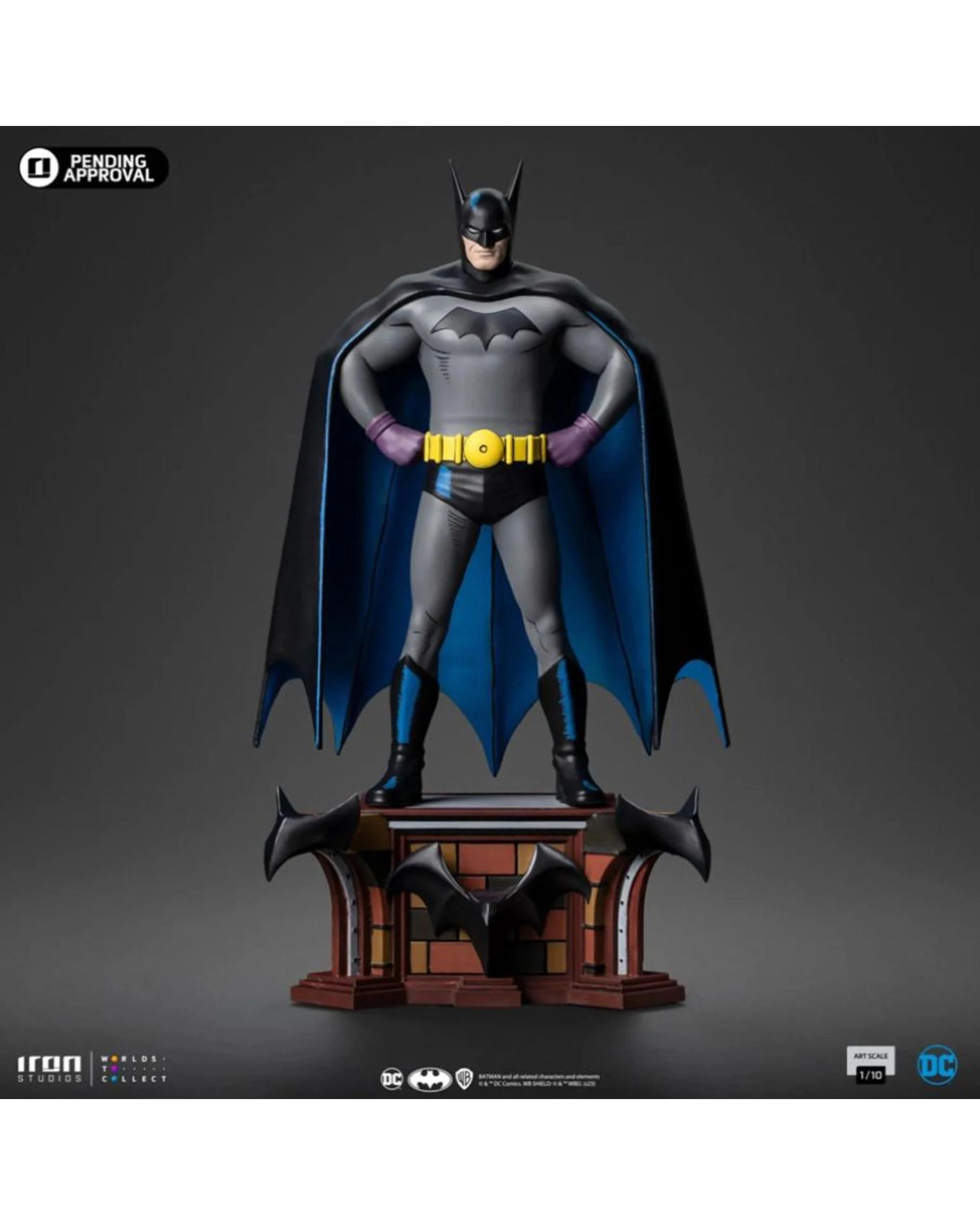 2 Batman 85th Anniversary Batman Detective 1:10 Scale Statue, 2 of 7