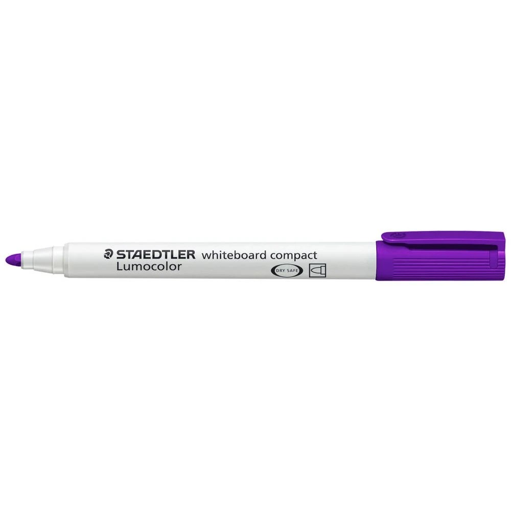 1 Staedtler Lumocolor Compact Whiteboard Marker Purple, 1 of 7