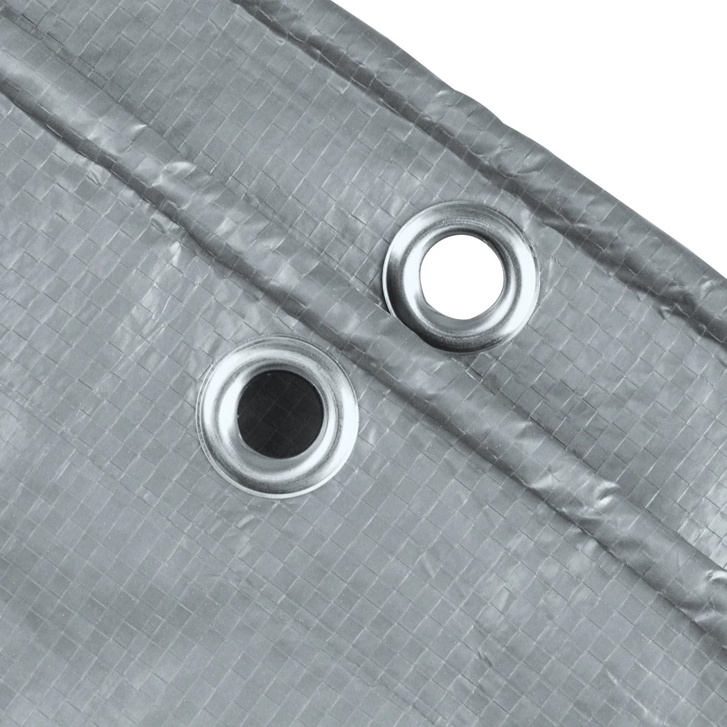 6 Mountview Heavy Duty Waterproof Poly Tarpaulin Camping Cover, 6 of 8