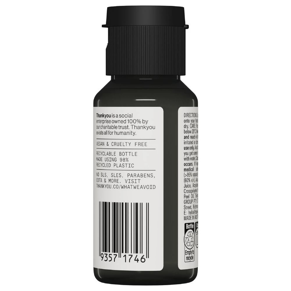 3 Thankyou Hand Sanitiser Botanical Grapefruit 50mL, 3 of 3
