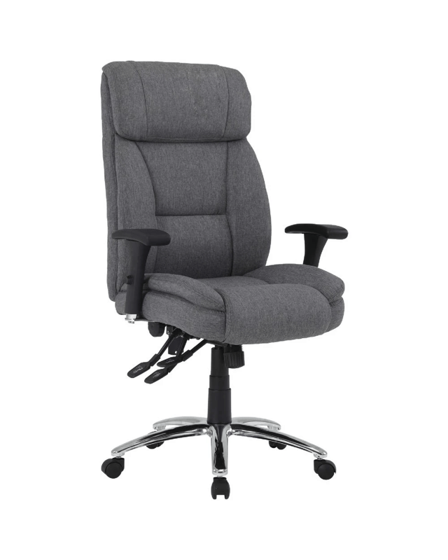 Washington Ergonomic Chair Grey Fabric Ergonomic Chairs and Desk Ch