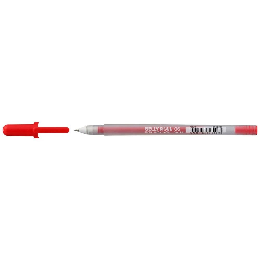 1 Sakura Gelly Roll Gel Pen Fine Red, 1 of 2