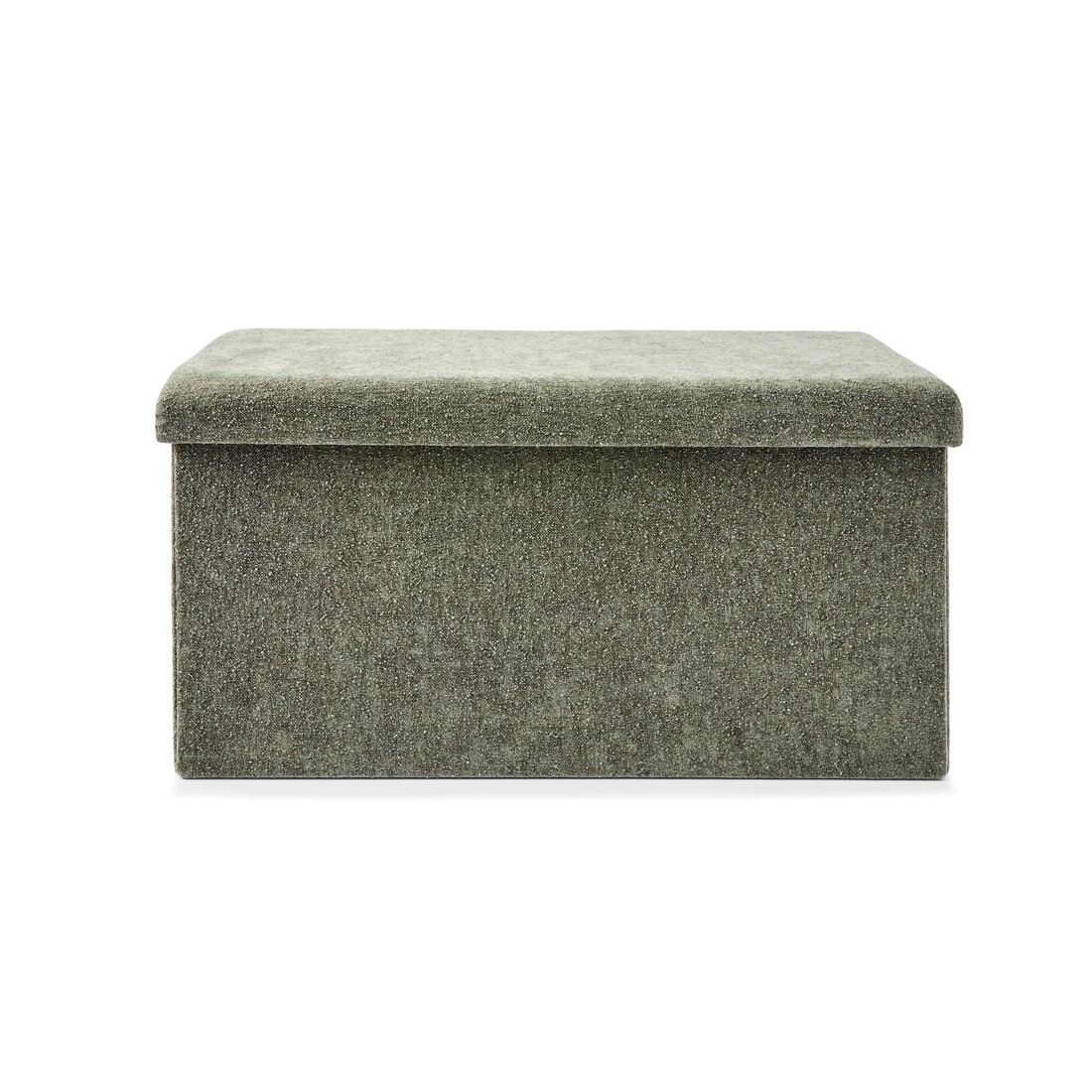 6 Rectangle Storage Ottoman - Green, 6 of 9