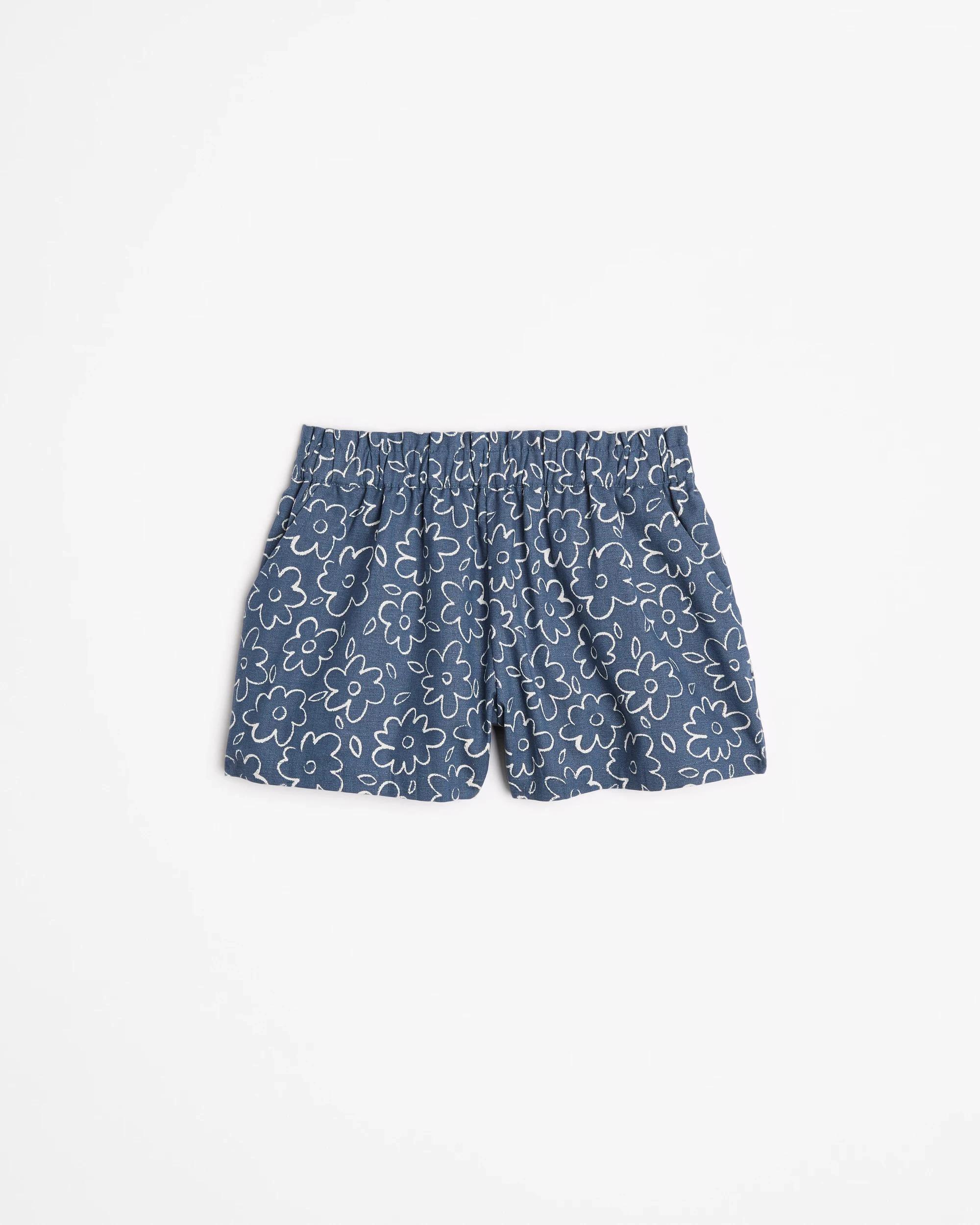 1 Target Woven Shorts NAVY DAISY, 1 of 3