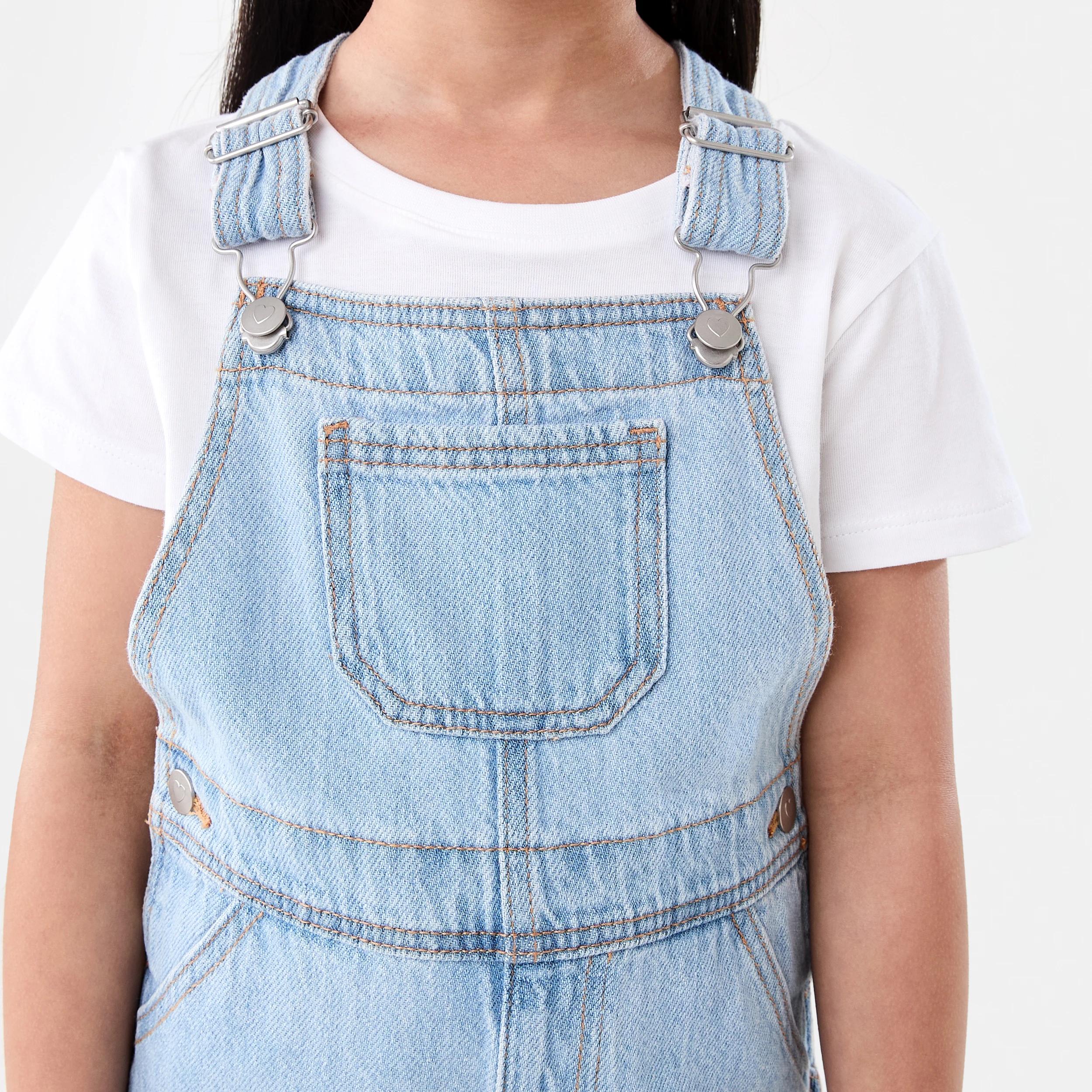 4 Dungarees LIGHT WASH, 4 of 9