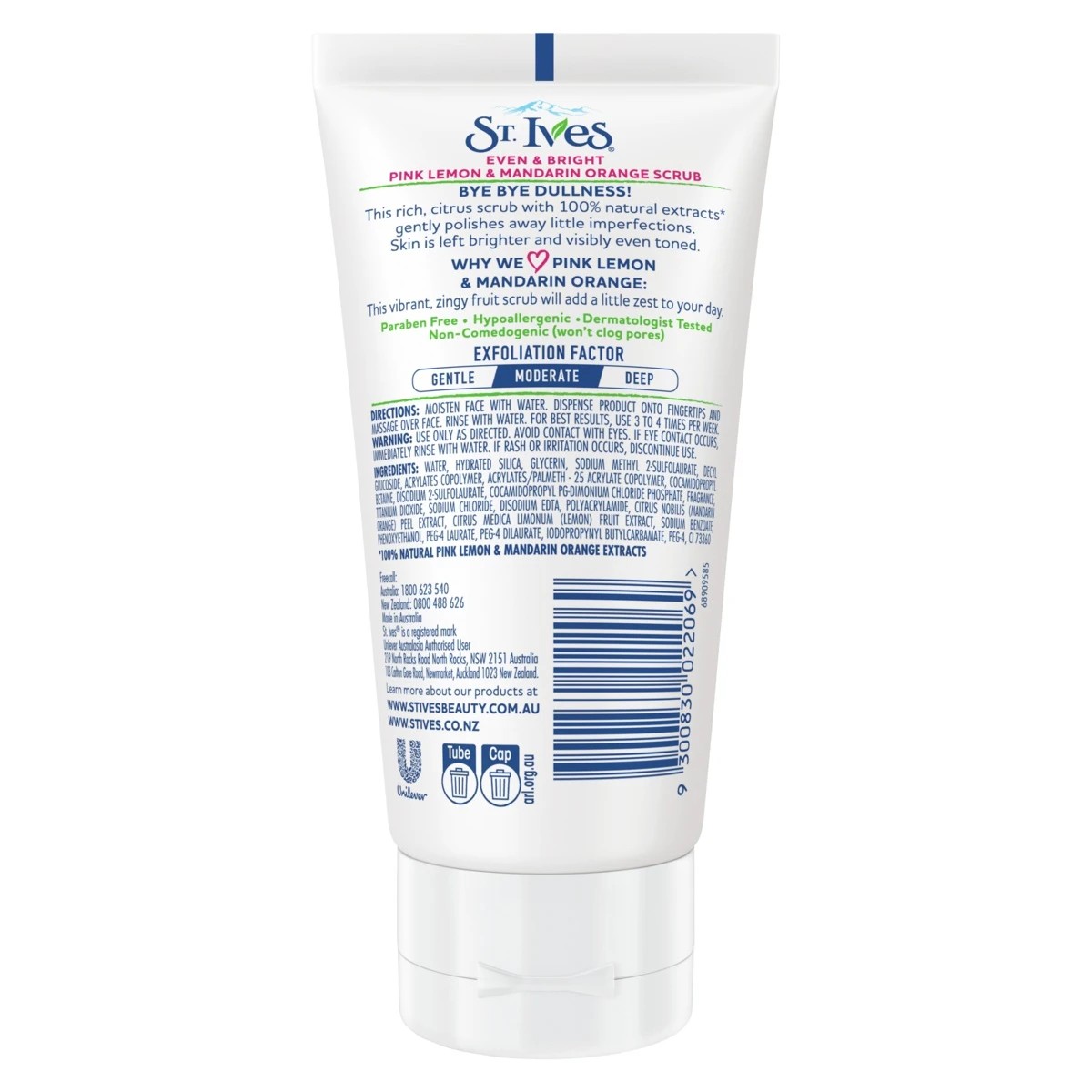 3 St. Ives Even and Bright Scrub 150ml - Pink Lemon & Mandarin Orange, 3 of 3