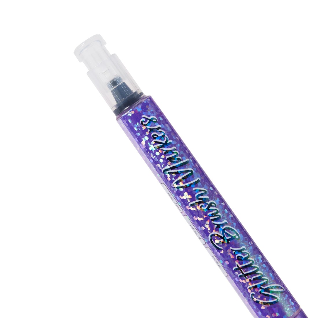 3 4 Pack Glitter Brush Markers - Purple, 3 of 5
