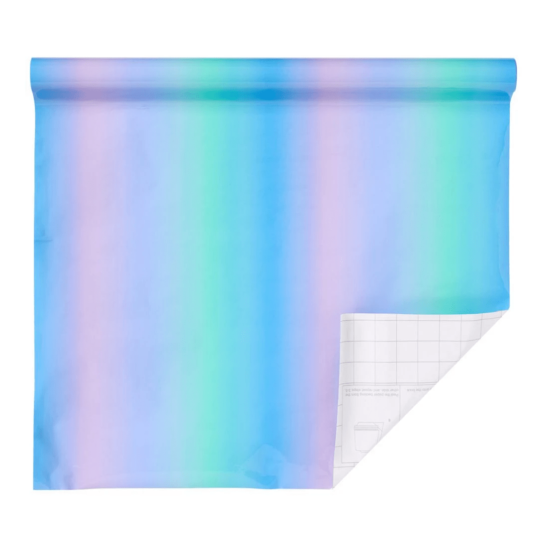 1 Studymate Book Cover Roll 1m x 450mm Blue Green Ombre, 1 of 3