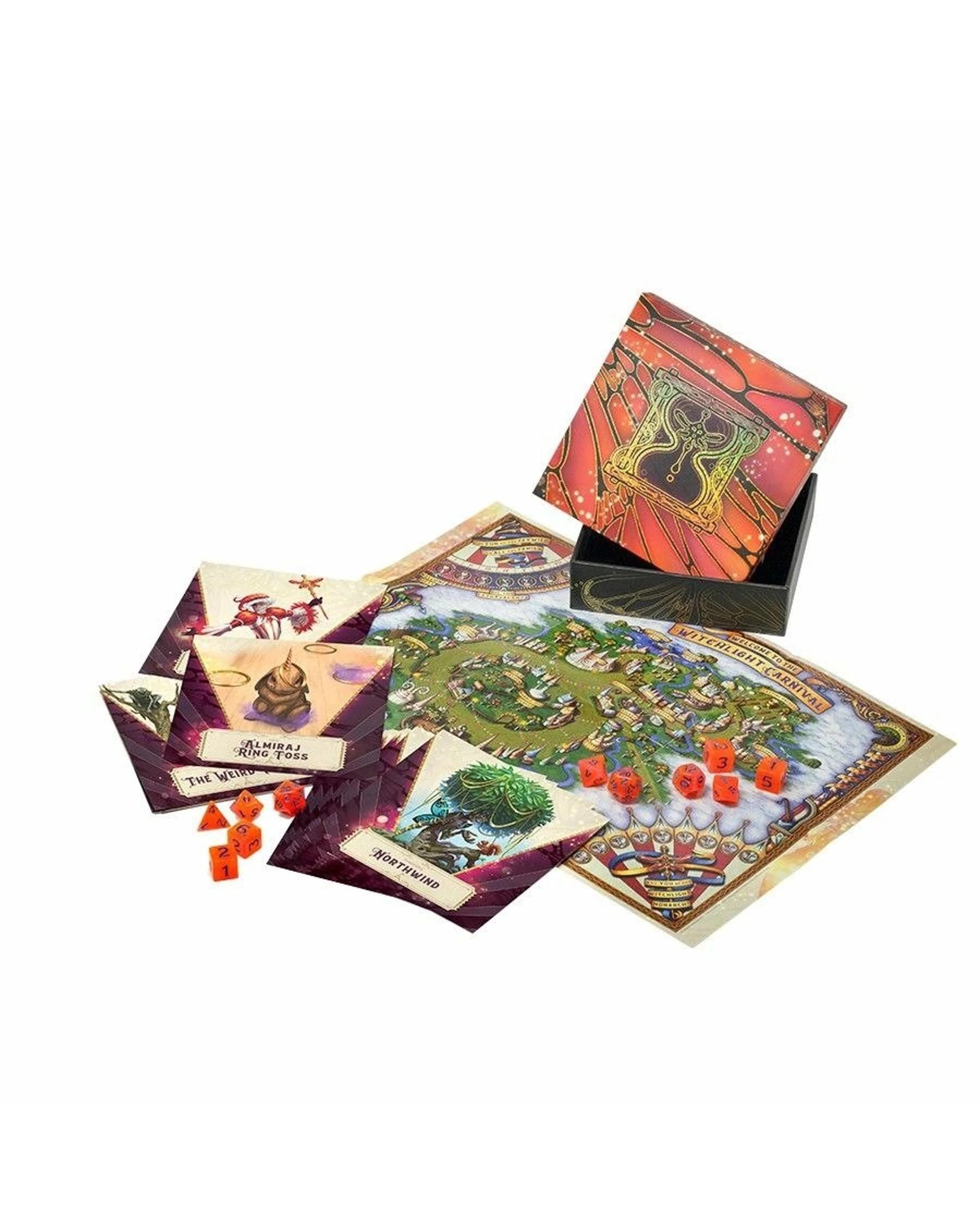 2 Dungeons and Dragons The Witchlight Carnival Dice and Miscellany, 2 of 3