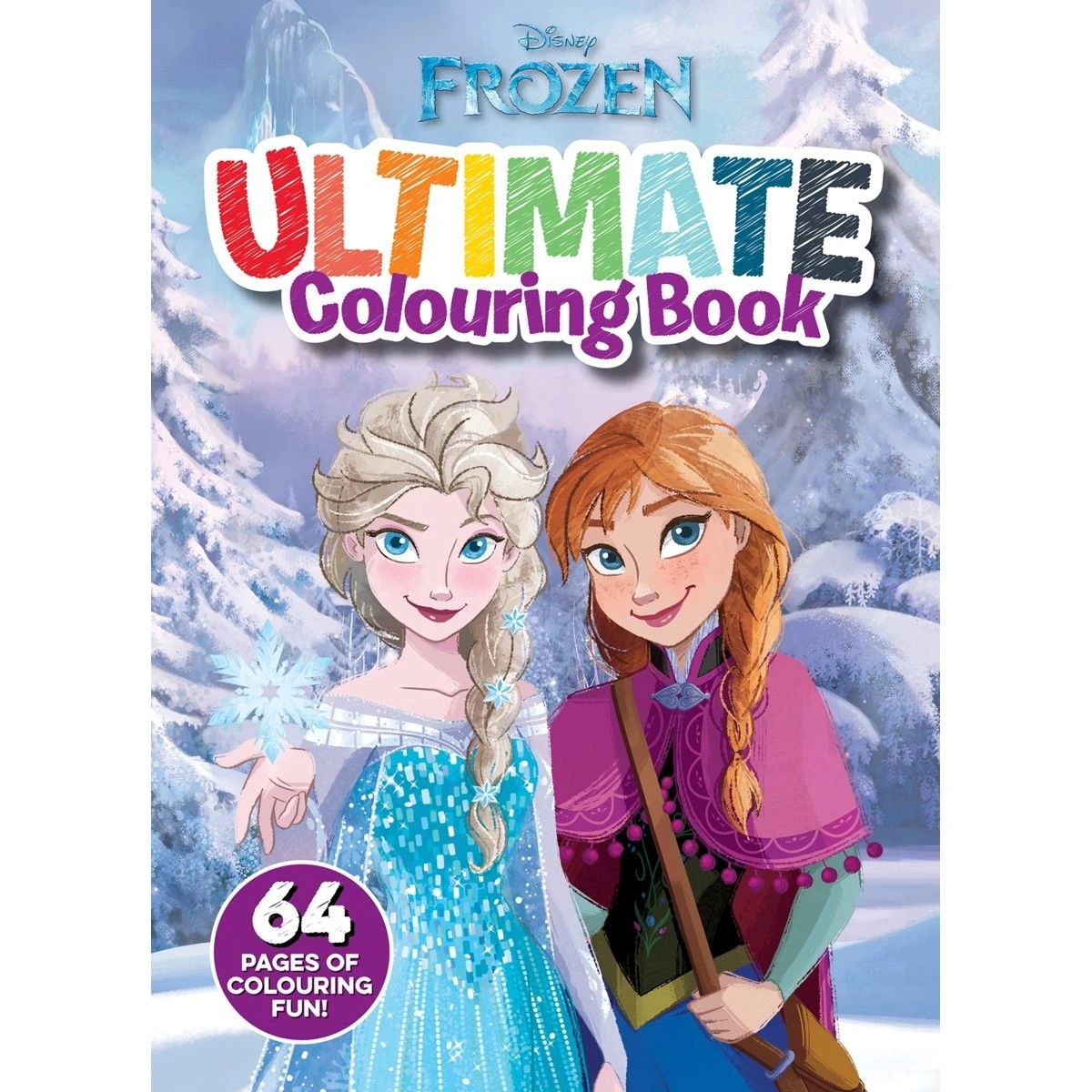 1 Disney Frozen Ultimate Colouring Book, 1 of 3