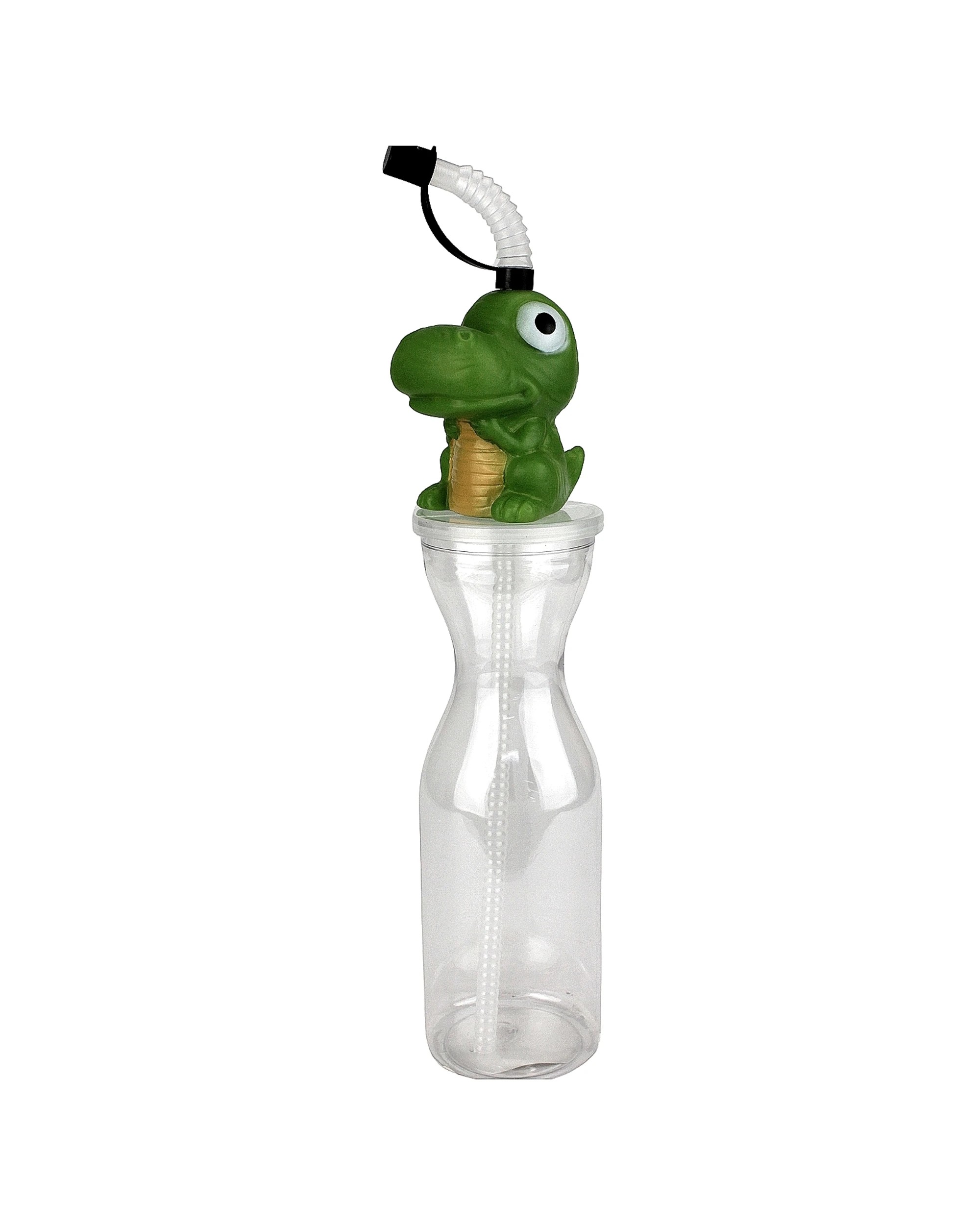 1 Party Maker Dinosaur Novelty Cup with Straw, 1 of 2
