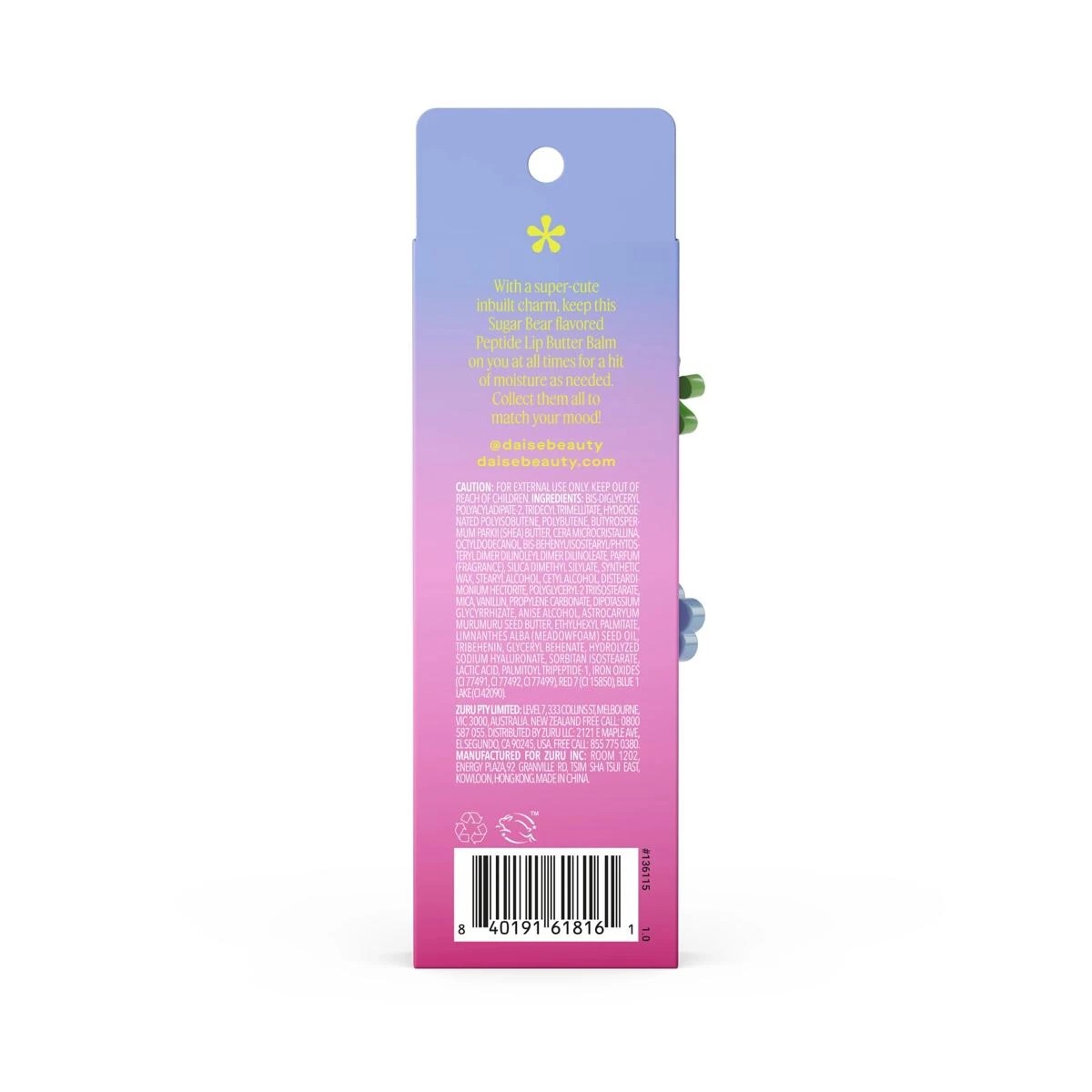 2 DAISE Peptide Lip Butter Balm 15ml - Sugar Bear, 2 of 10