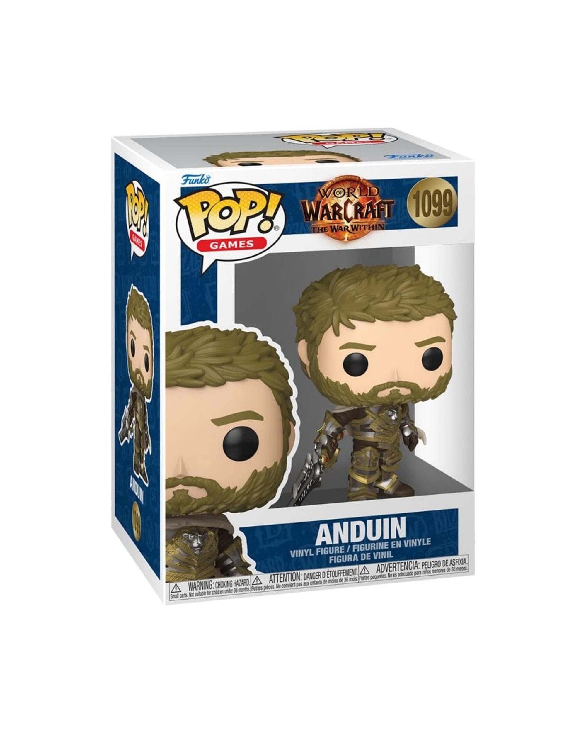 3 World of Warcraft The War Within Anduin Funko POP! Vinyl, 3 of 3