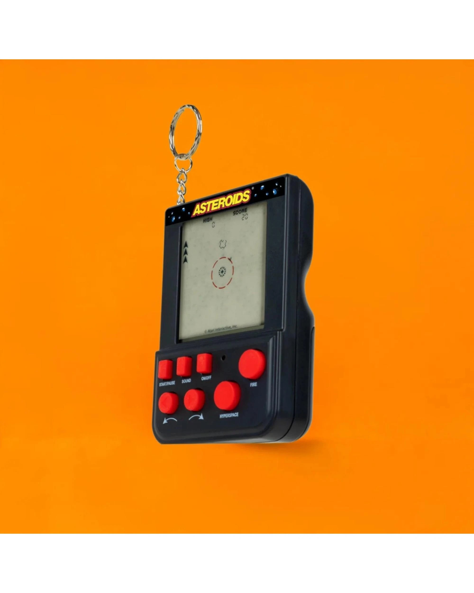 3 Fizz Creations Asteroids Keyring Arcade, 3 of 4