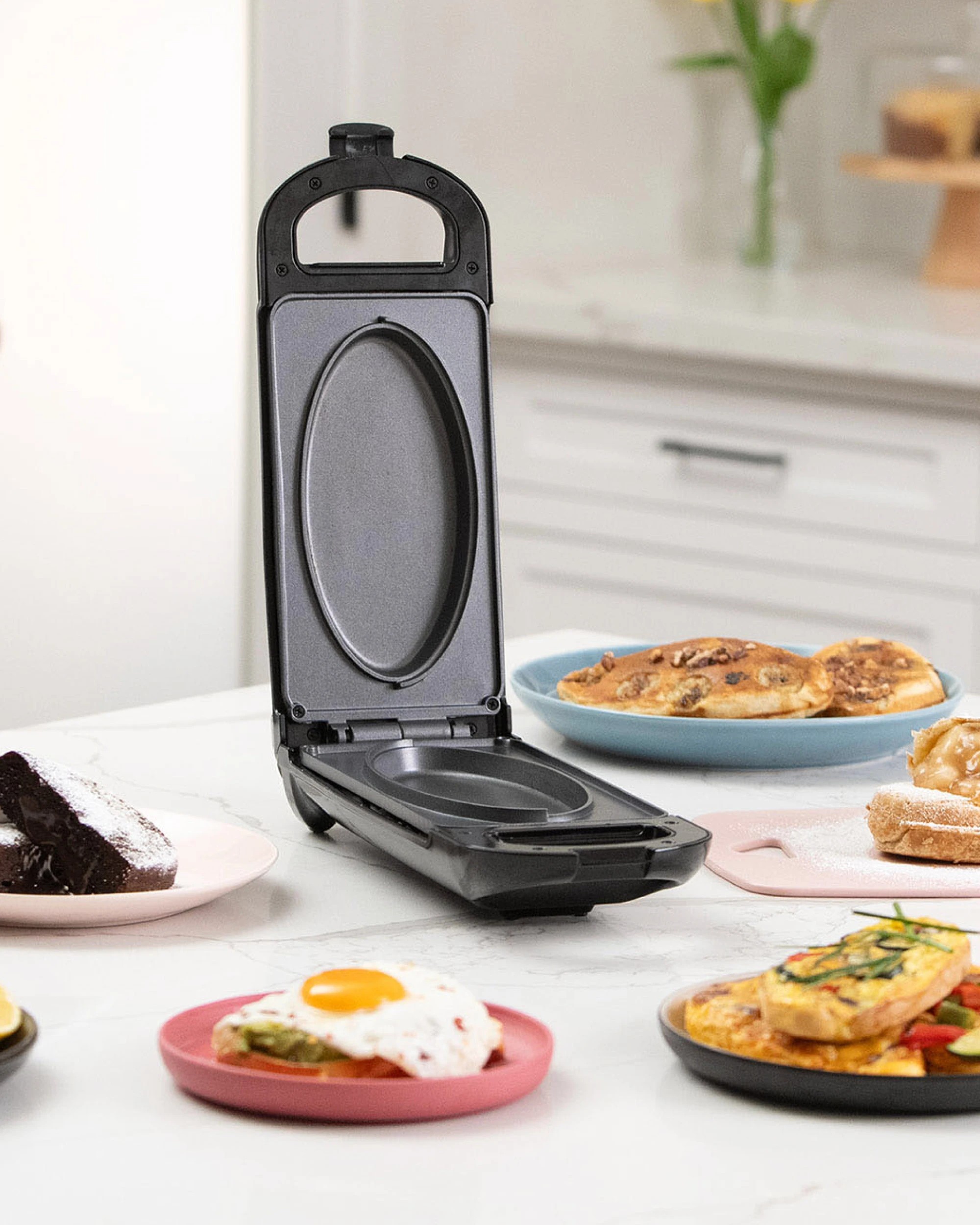 2 Global Shop Direct 5 Minute Clever Chef Deluxe Compact Time Saving Non-Stick Cooker with 3 Cooking Plates, 2 of 8