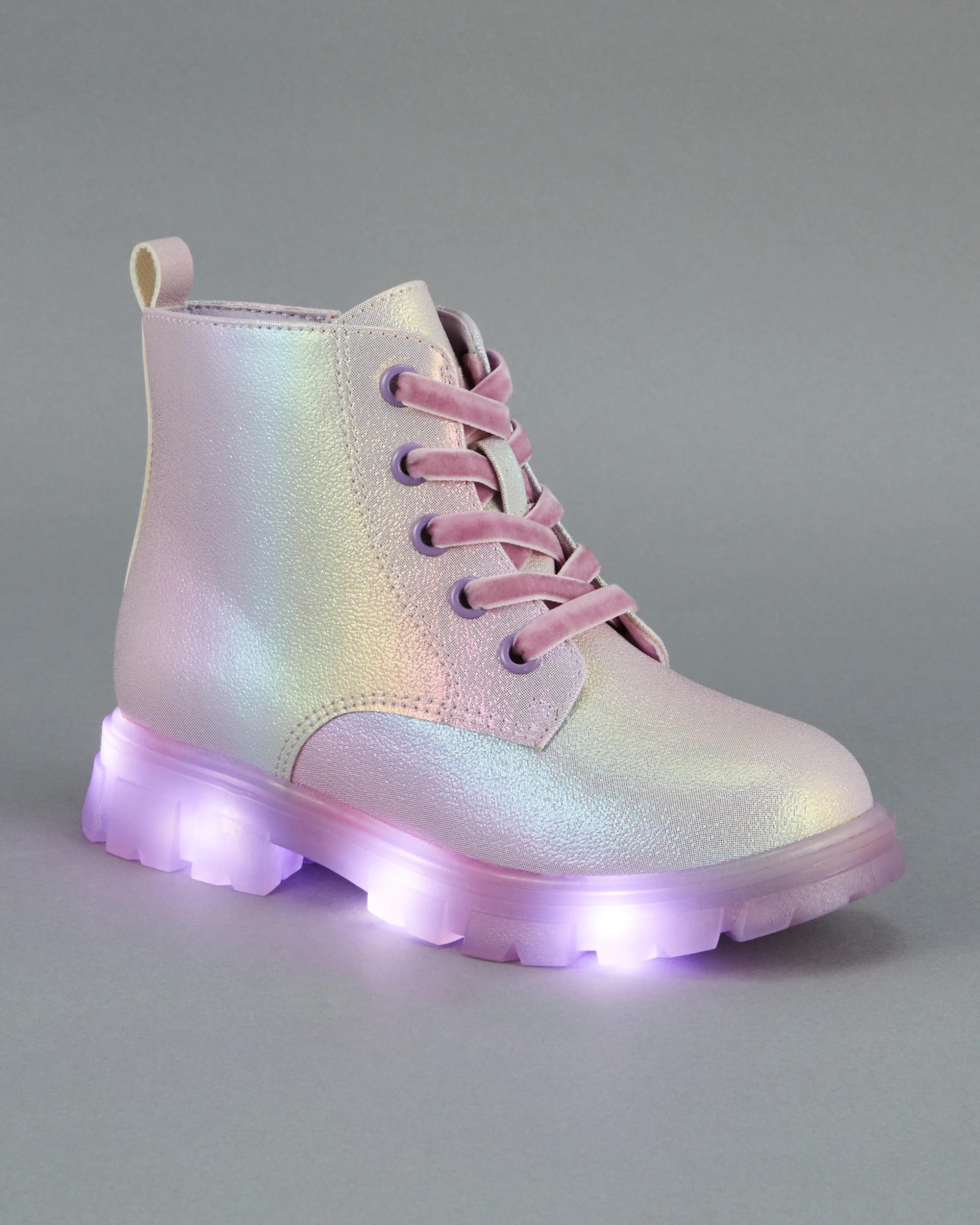 2 Junior Light Up Boots Ombre, 2 of 5