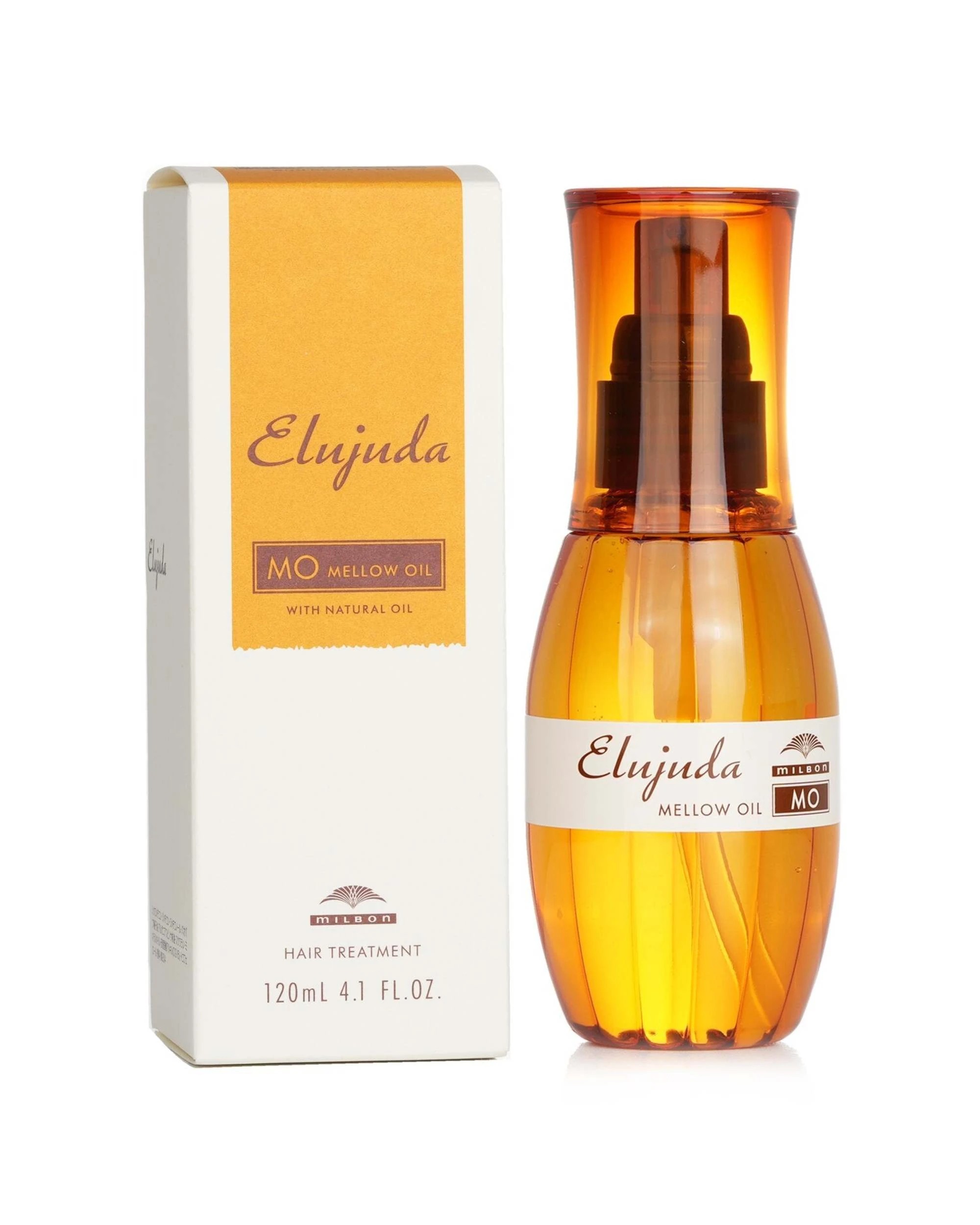2 Milbon Elujuda MO Mellow Oil 120ml/4.1oz, 2 of 3