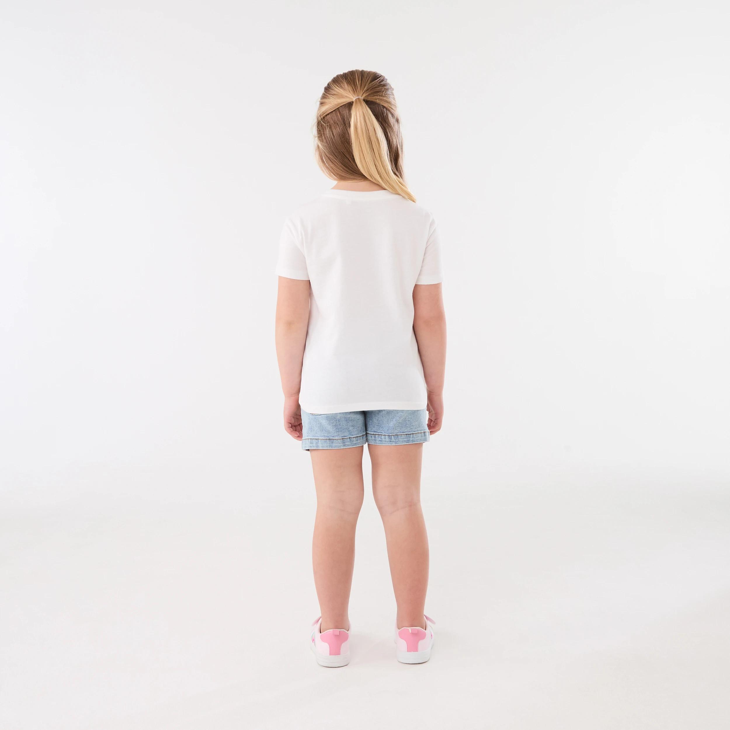 6 Printed T-shirt Wht Sun, 6 of 6