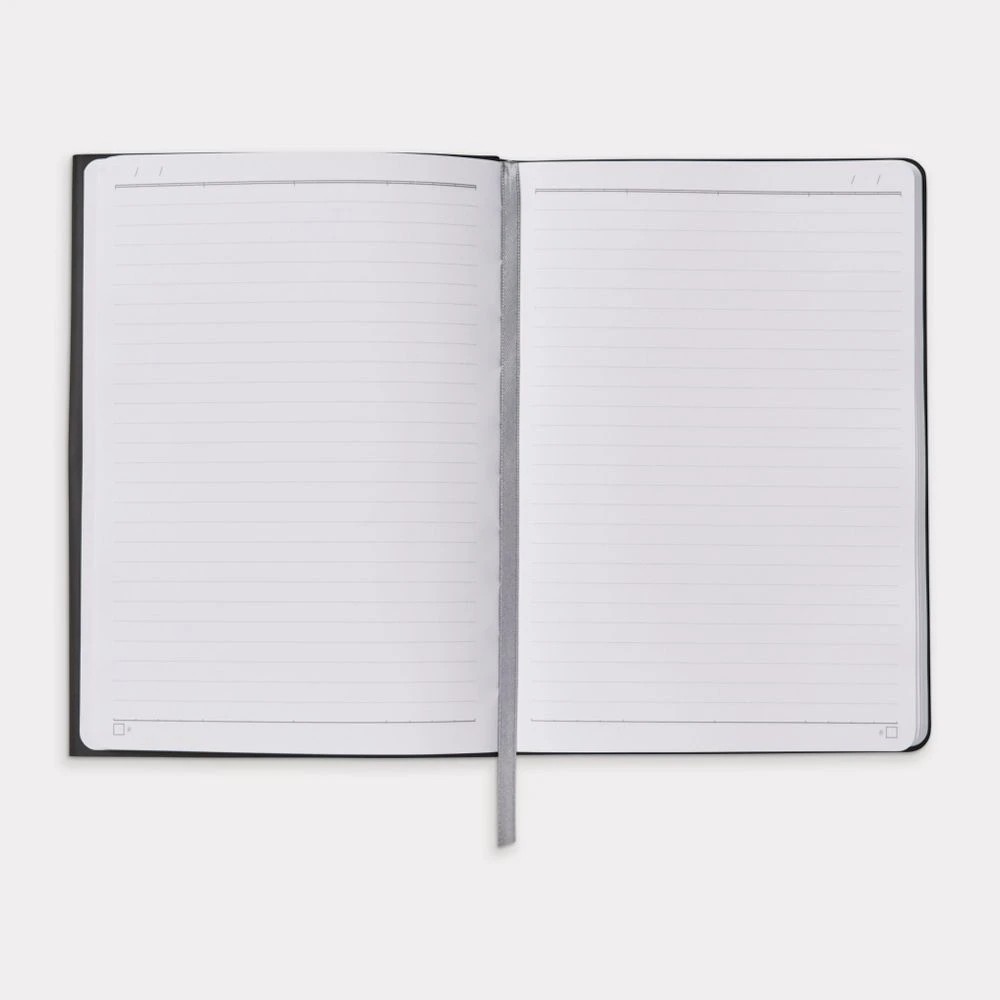3 Otto A5 Notebook with File Pocket 192 Pages Tan, 3 of 5