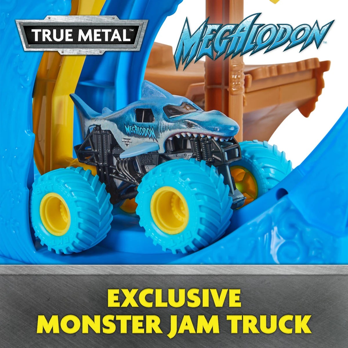 6 Monster Jam Megalodon's Loop of Doom Playset, 6 of 9