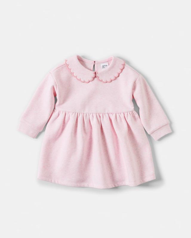 Long Sleeve Scallop Fleece D