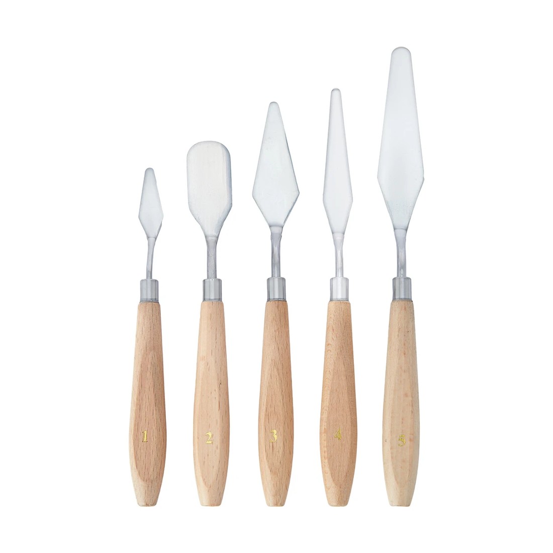 5 5 Pack Palette Knives, 5 of 5