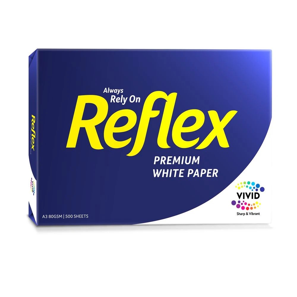 2 Reflex Carbon Neutral 80gsm A3 Copy Paper 500 Sheet Ream, 2 of 2