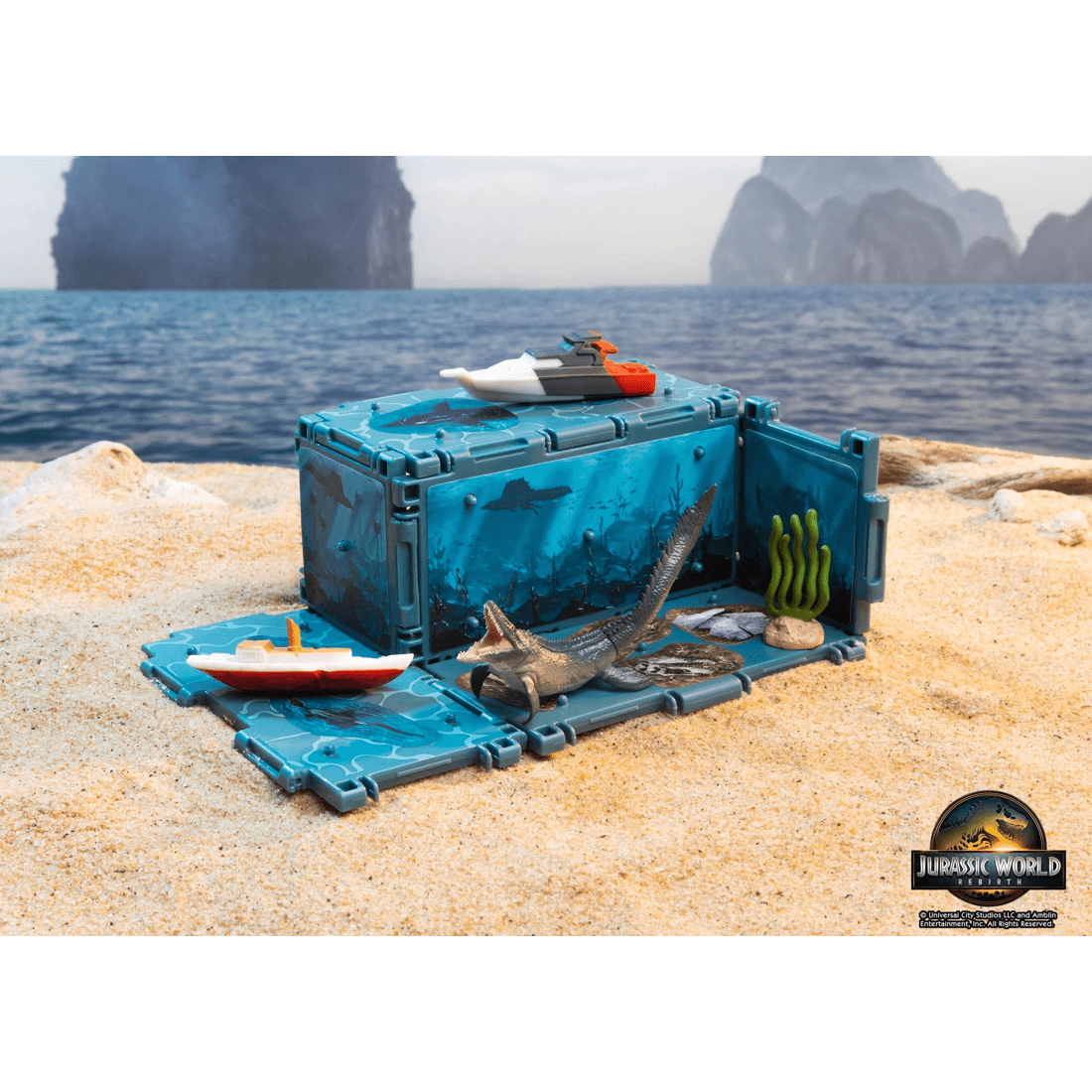 3 Jurassic World Rebirth Captivz Dinorama - Assorted - Multi, 3 of 8