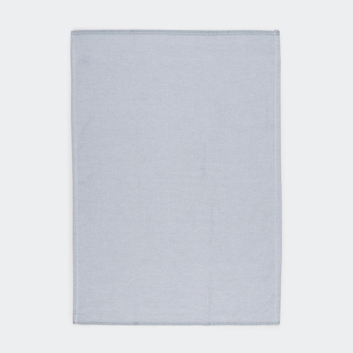 4 3 Pack Blue Chambray Extra Large Tea Towels, 4 of 6