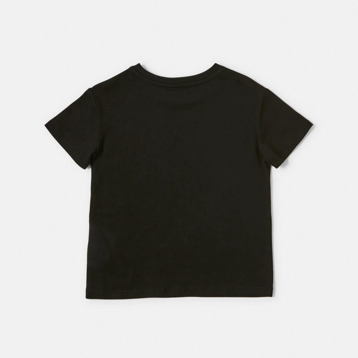 8 Chest Print T-shirt Blk Extrem, 8 of 8